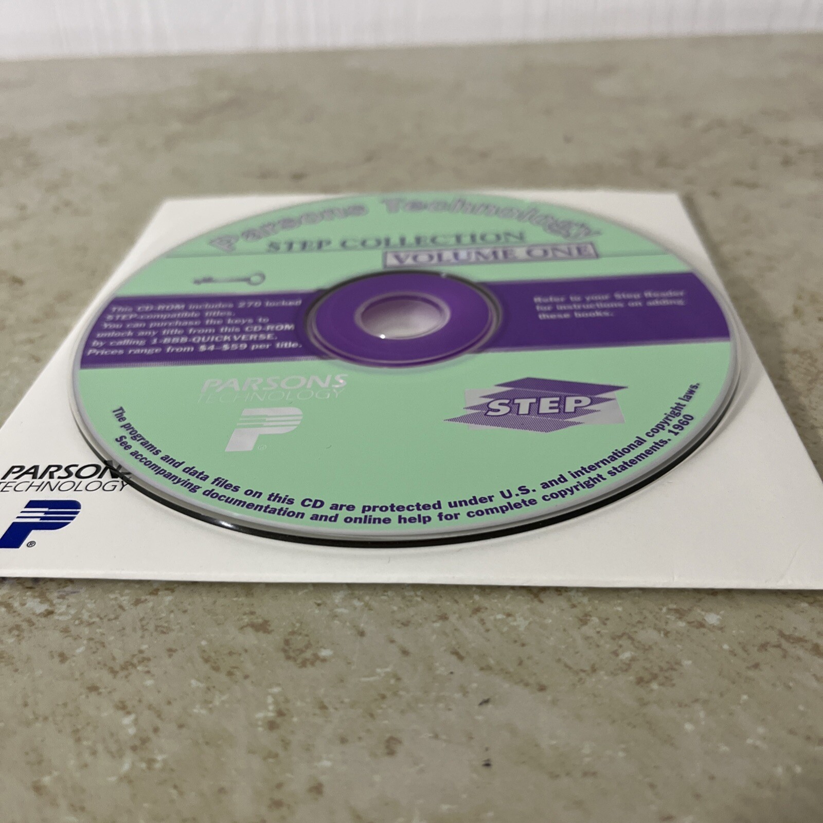 Parsons Technology Software Step Collection Volume One