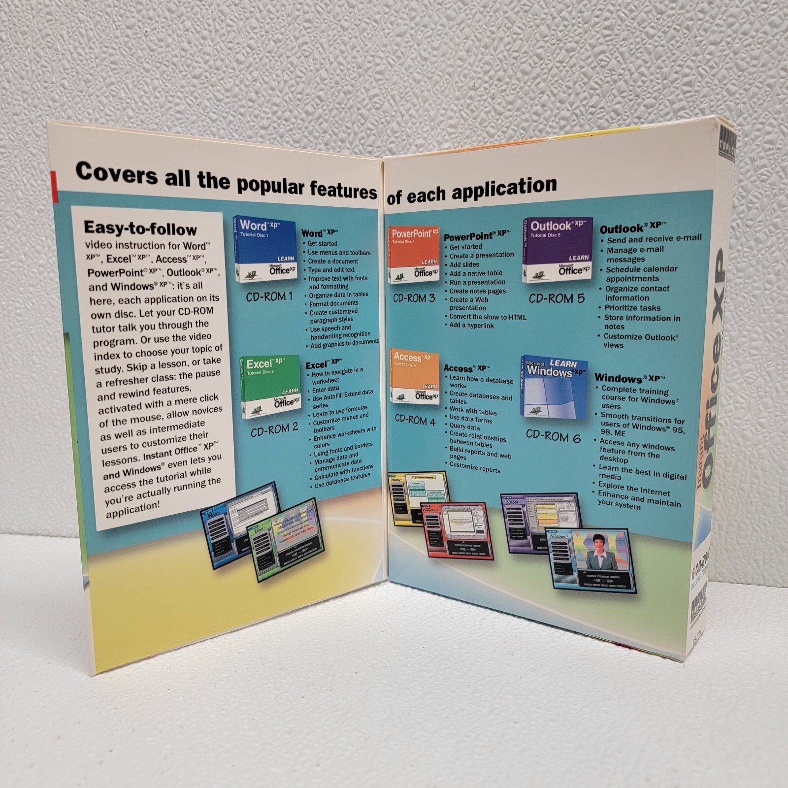 2002 Performance Pro Instant Office XP & Windows 6 CD Set – New Sealed