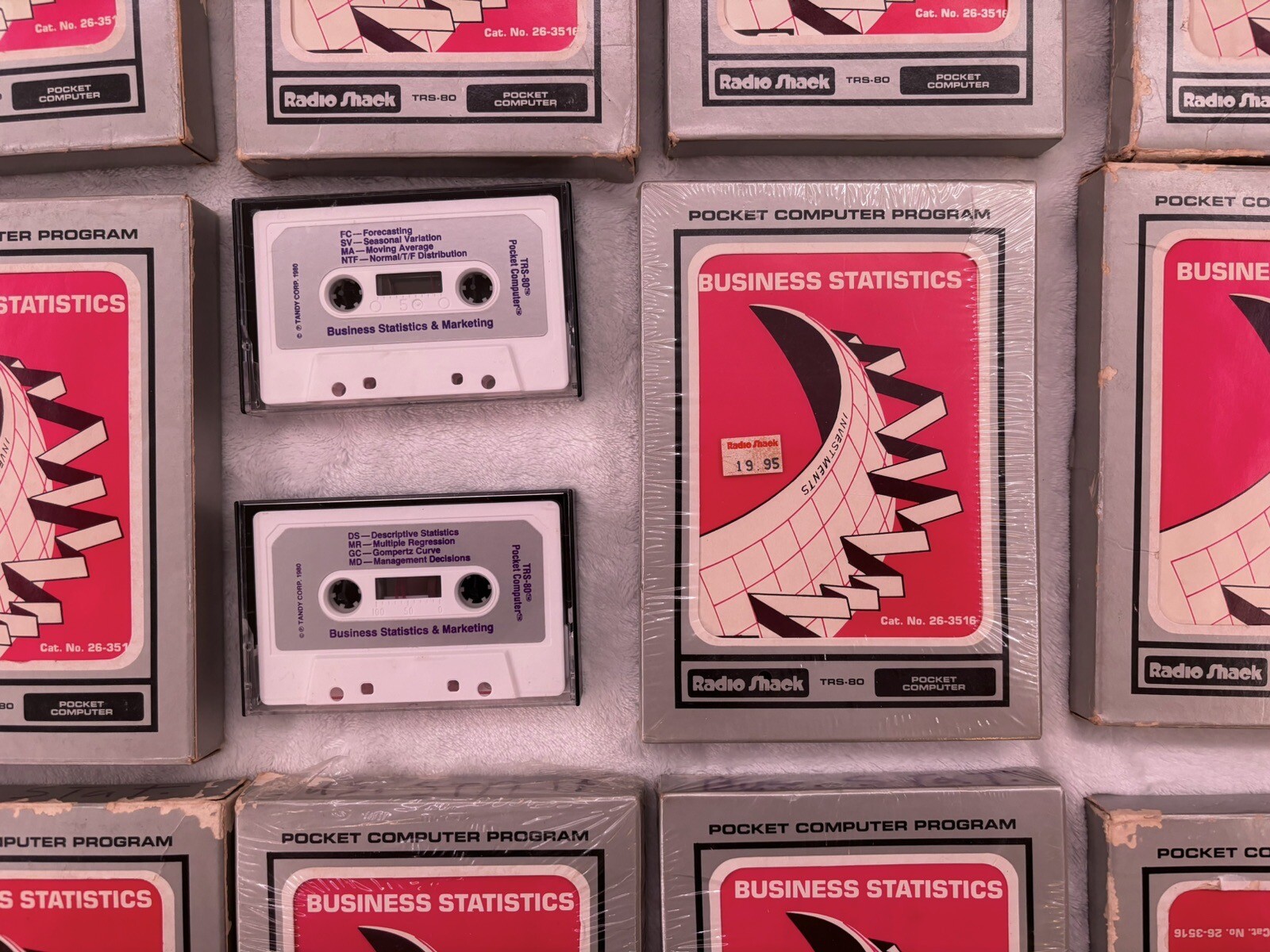 Radio Shack TRS-80 Pocket Computer PC-1, Business Statistics, Software, 26-3516