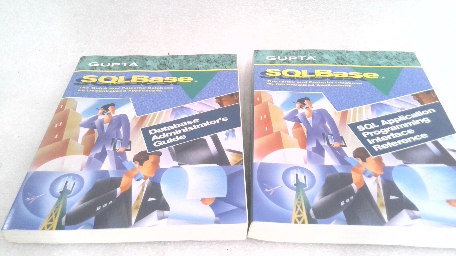 GUPTA SQLBASE ADMINISTRATION, VERSION 6.0, SOFTWARE AND 3 GUIDE/REFERENCE BOOKS