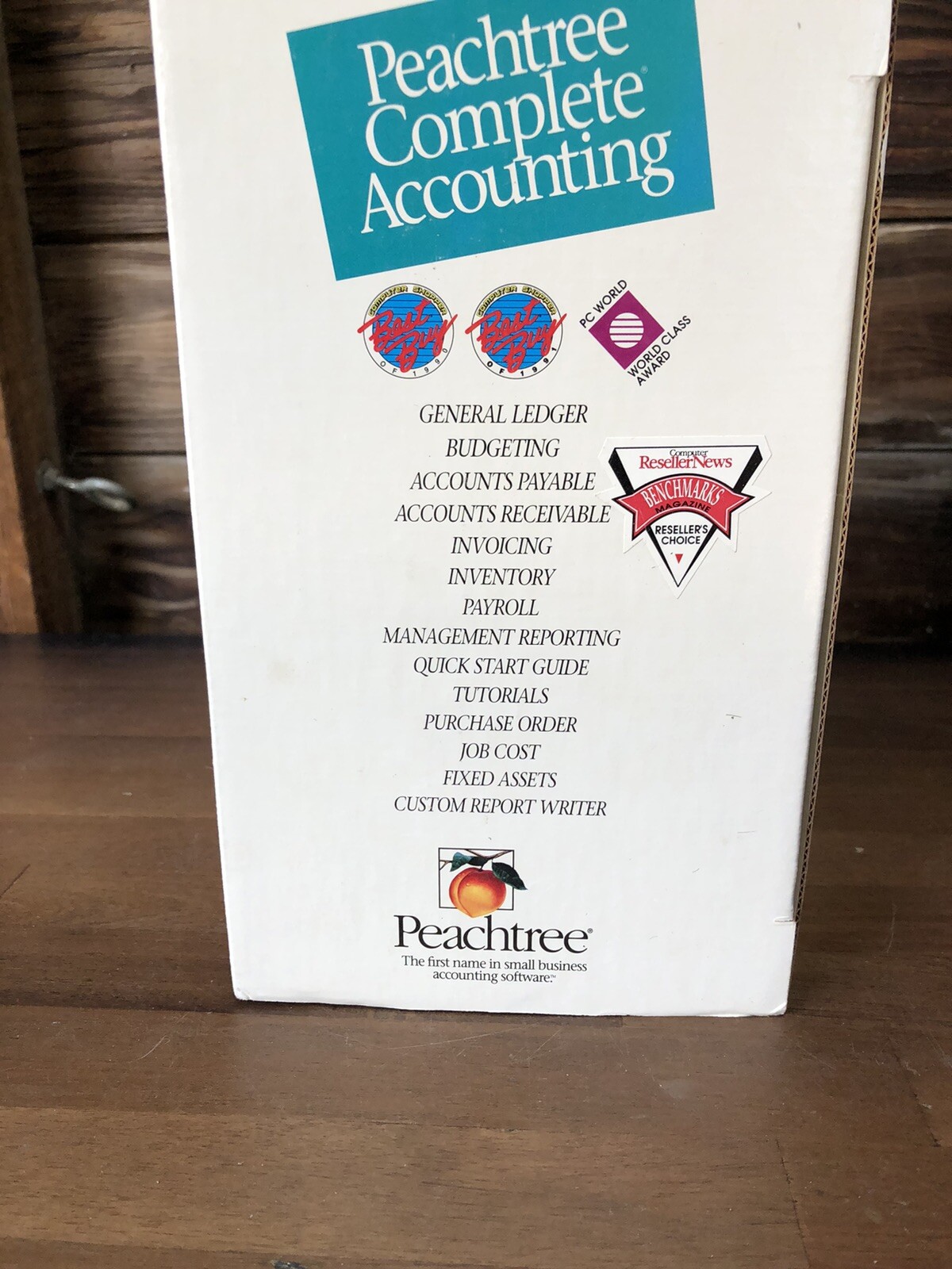 VINTAGE PEACHTREE SMALL BUSINESS ACCOUNTING SYSTEM Software 6.0