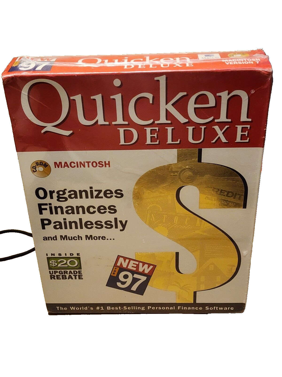 Quicken Deluxe Macintosh Organizes Finances Painlessly for 97 CD-ROM Mac`OS NEW