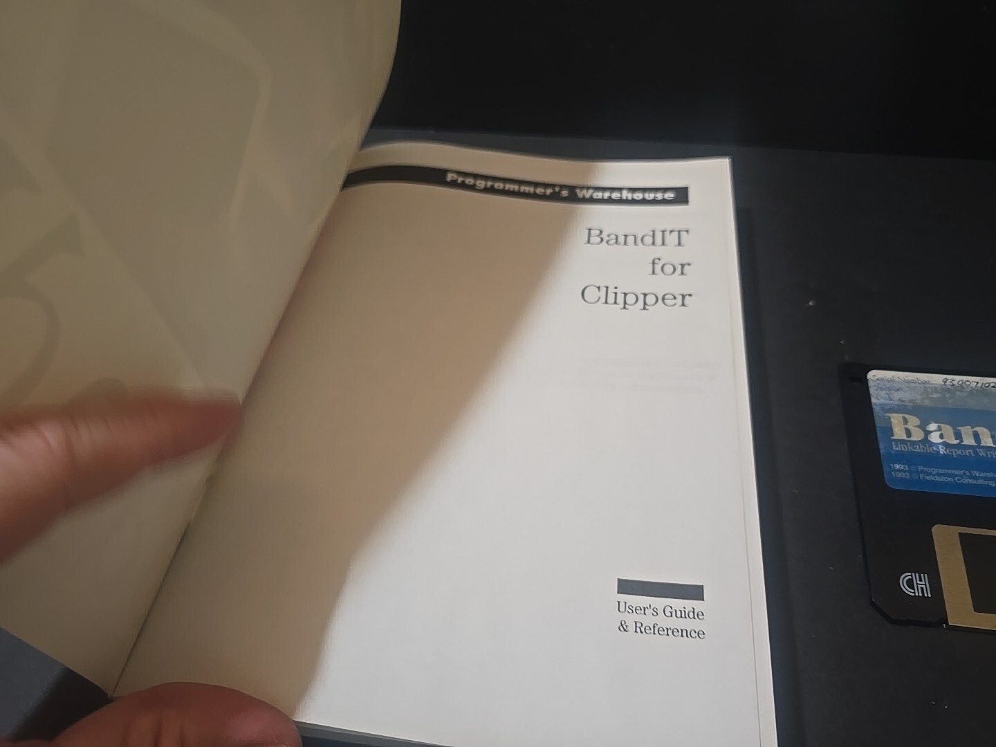 Bandit Linkable Report Writing Toolkit for CA-Clipper Programmers 1993 3.5″