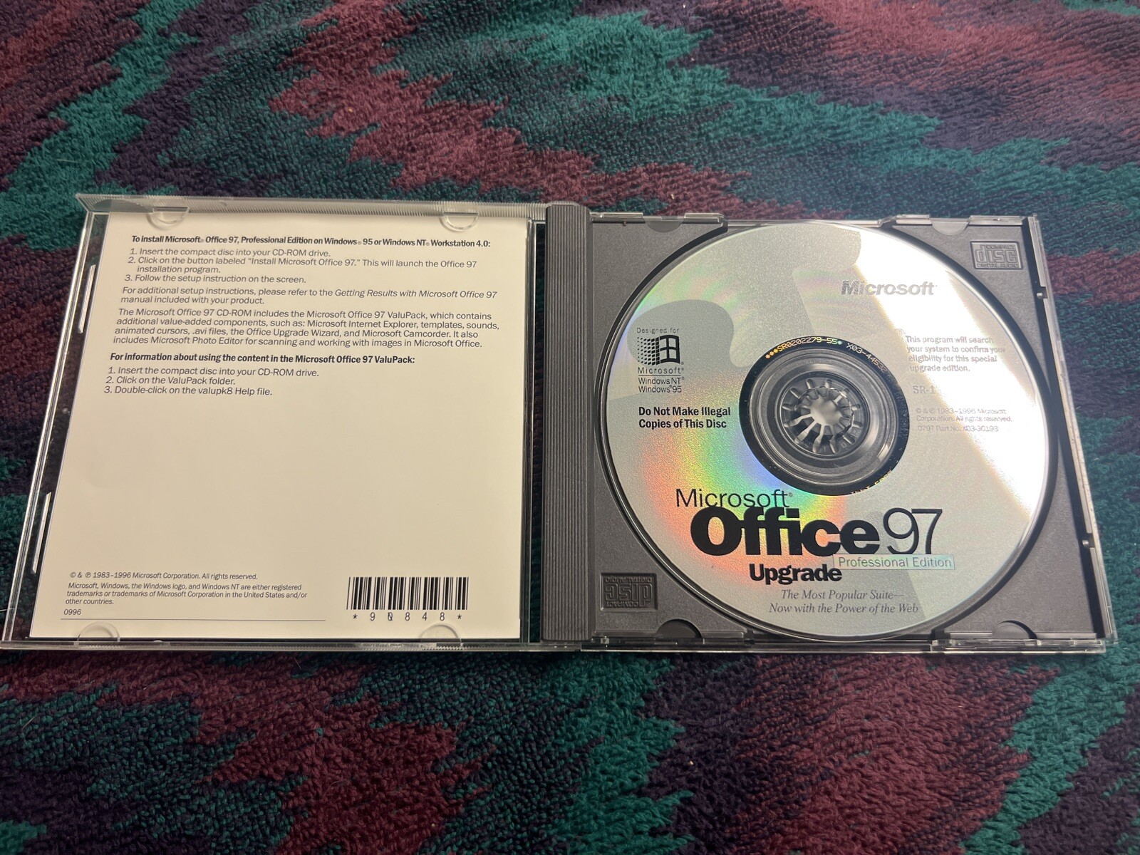 Microsoft Office 97 Professional Edition Word, Excel, PowerPoint, Access Outlook