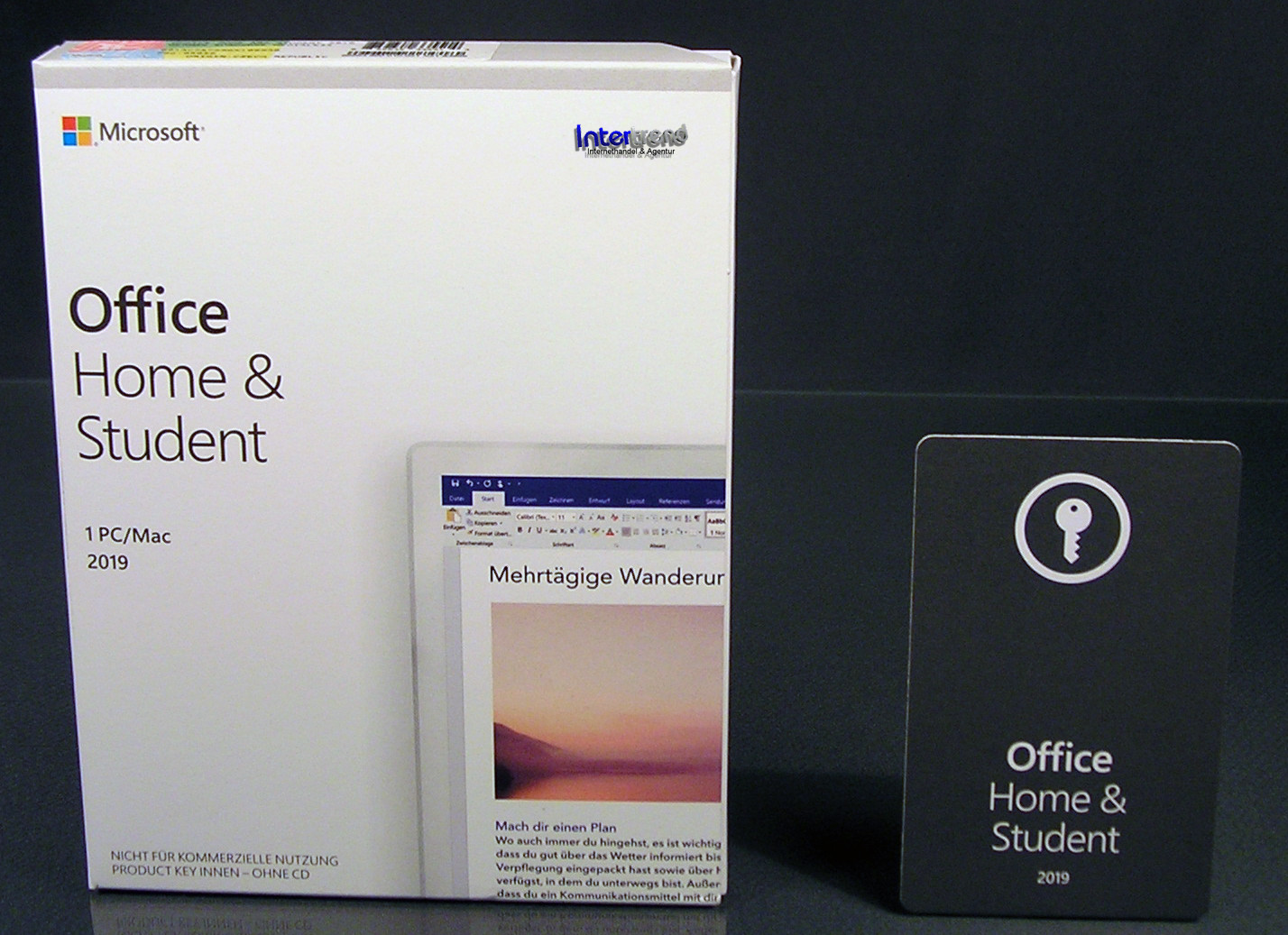 Microsoft Office Home & Student 2019 Vollversion Box 1 PC/Mac Deutsch ML OVP NEU
