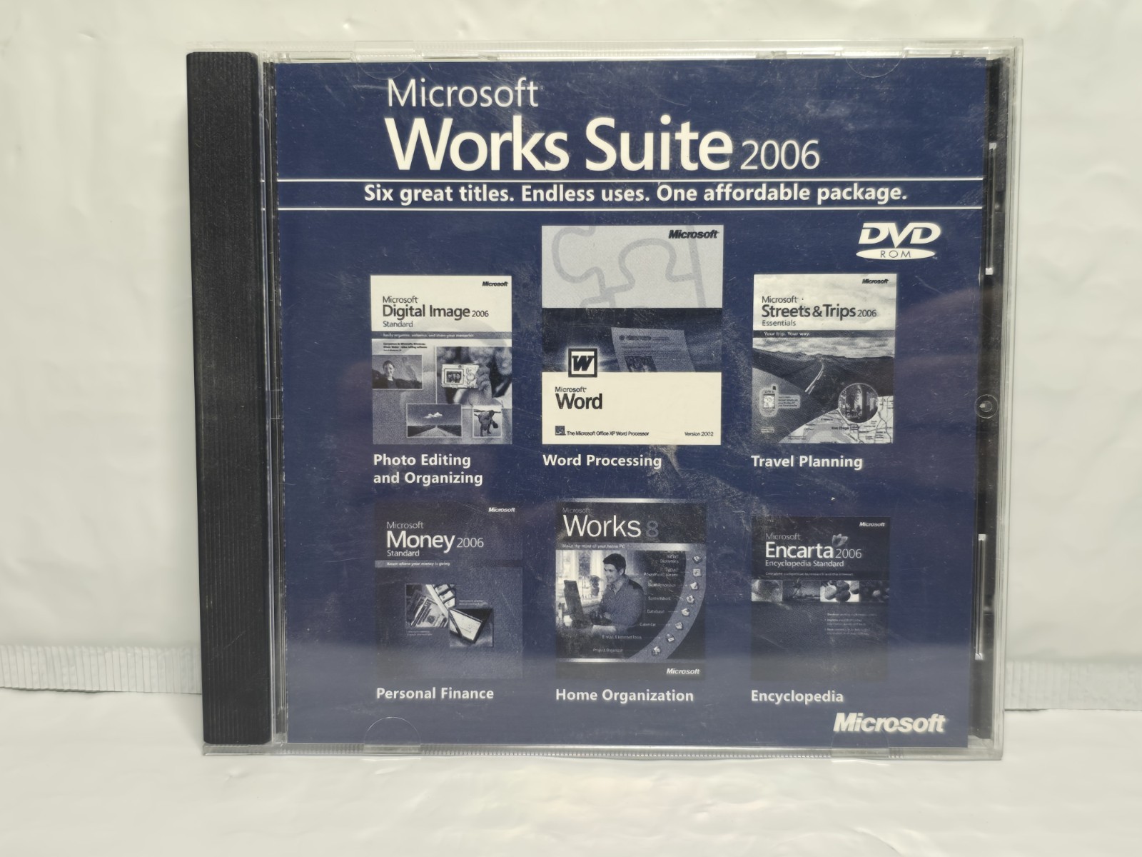 Microsoft Works Suite 2006 DVD Rom PC Computer Program Software – Serial Key