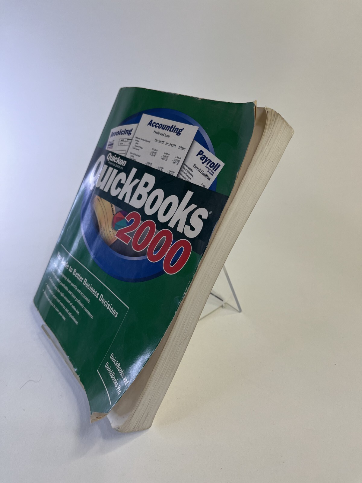 Quicken Financial Solutions QuickBooks 2000 Software Windows book