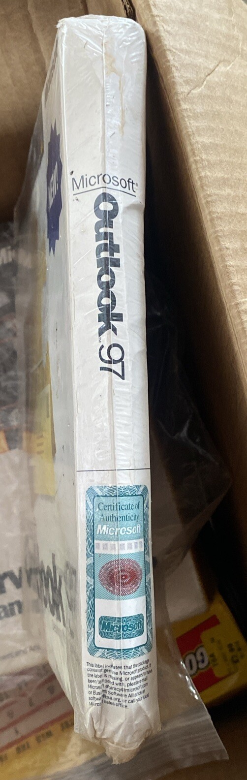 Microsoft Outlook 97 New sealed!! Rare!!! Free Shipping!!