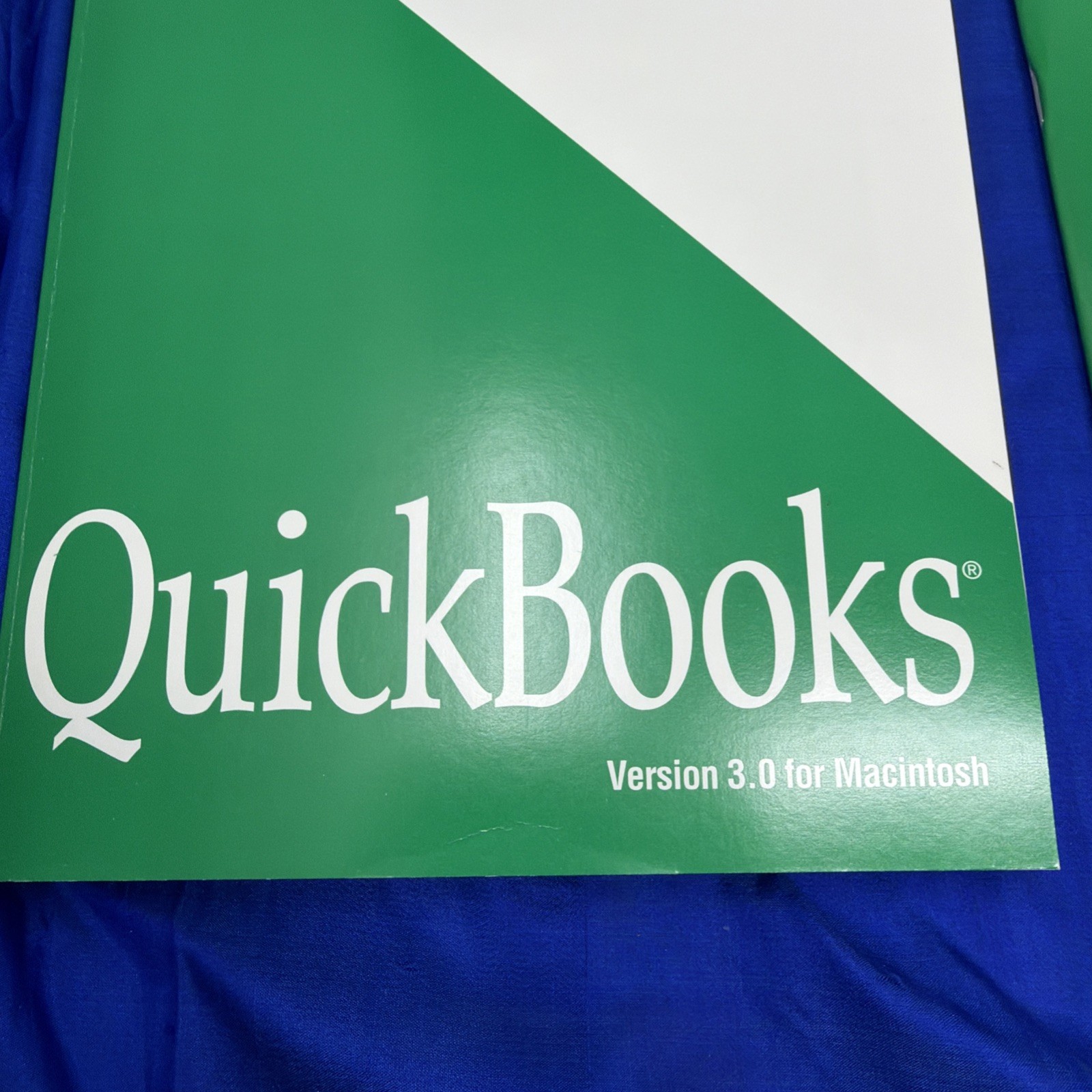 QuickBooks for Macintosh Version 3.0 Floppy Disk Vintage Accounting Software