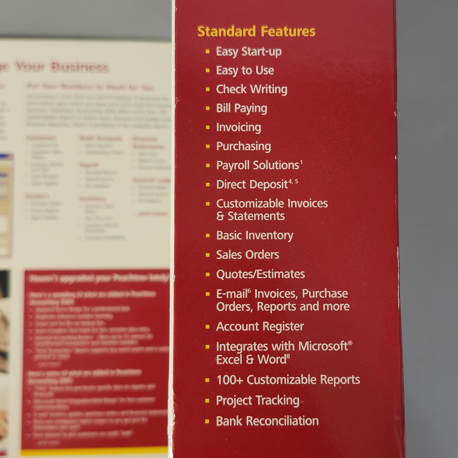 Sage Peachtree Accounting Software 2006 Standard for Microsoft Windows XP 2000