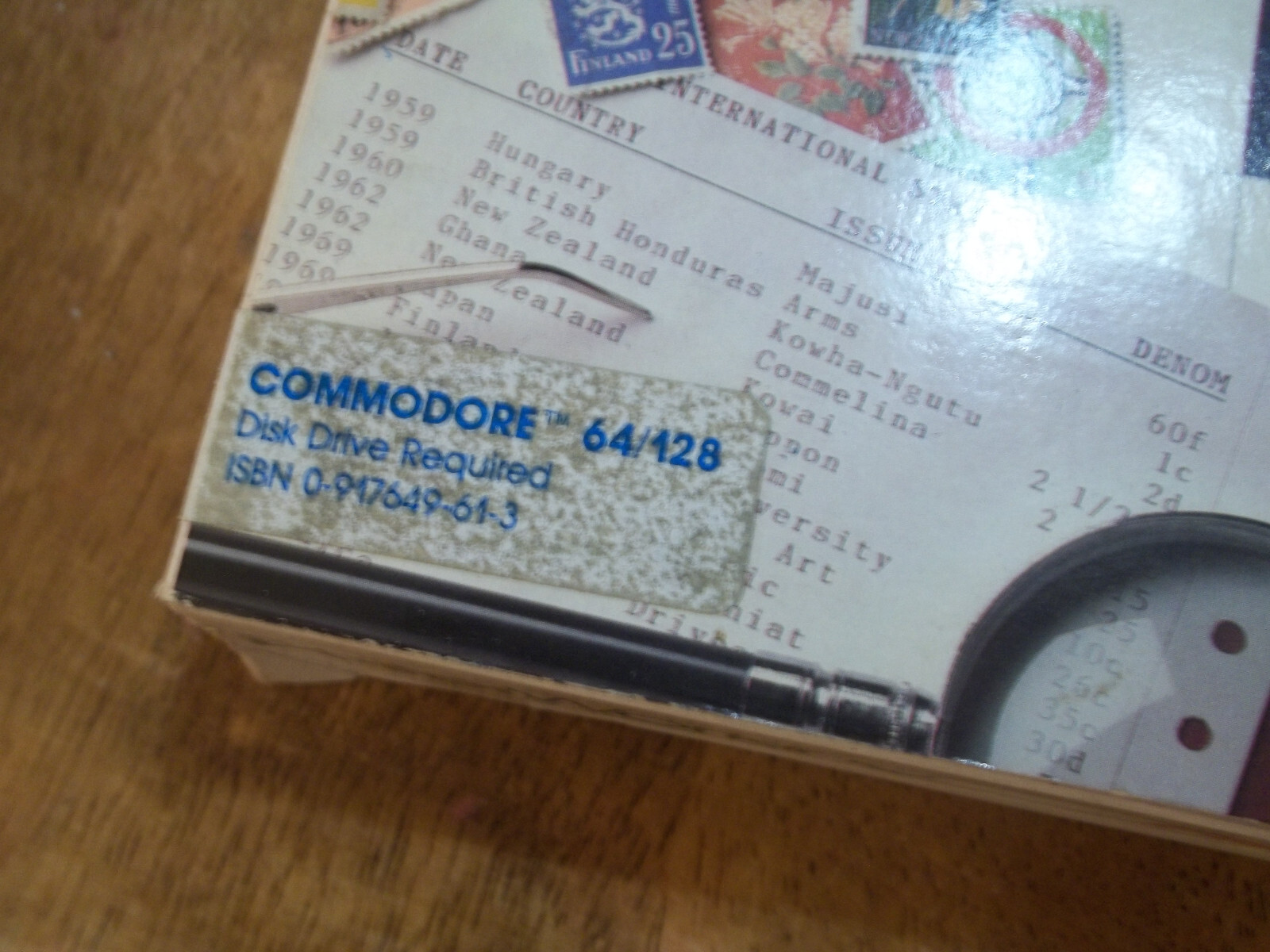 Commodore 64/128 – Better Working File &Report Spinnaker * VTG 1986