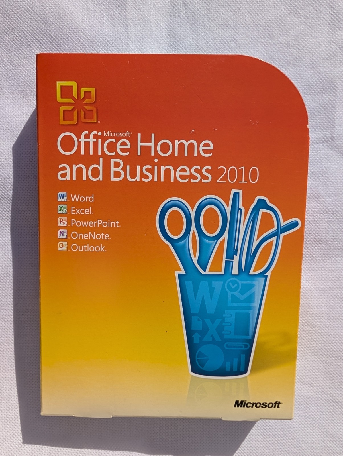 Microsoft Office Home and Business 2010 Software Disc DVD & Product Key