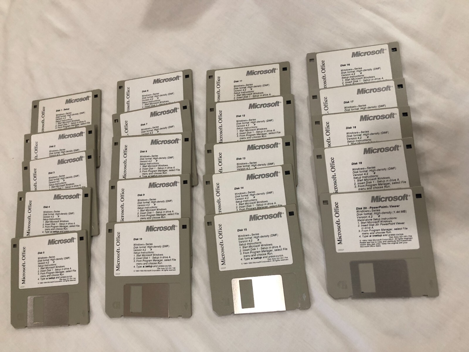 1994 Microsoft Office Standard Edition v. 4.2