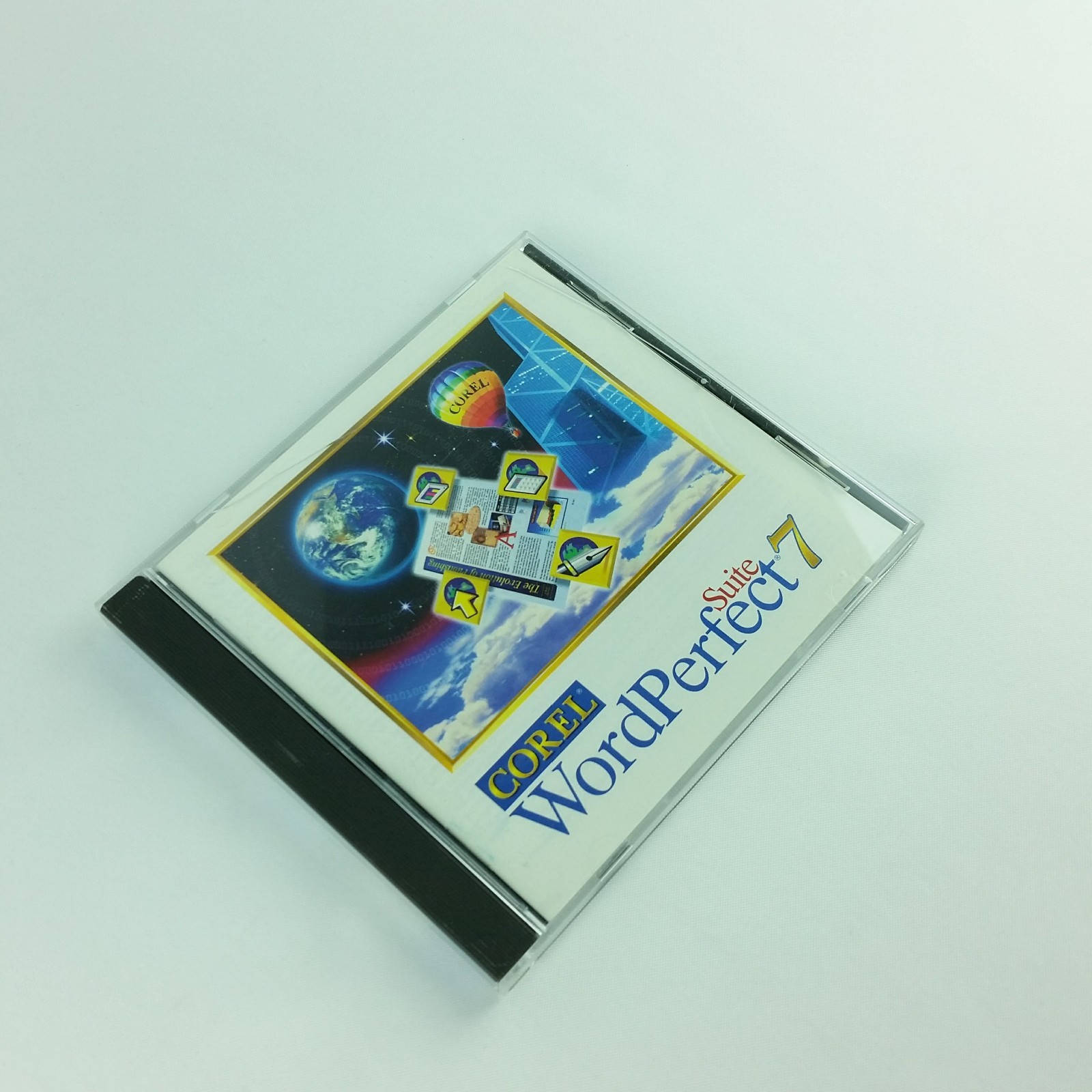 Corel WordPerfect Suite 7 Windows 95 CD Rom Quattro Pro 7 Paradox 7 Presentation