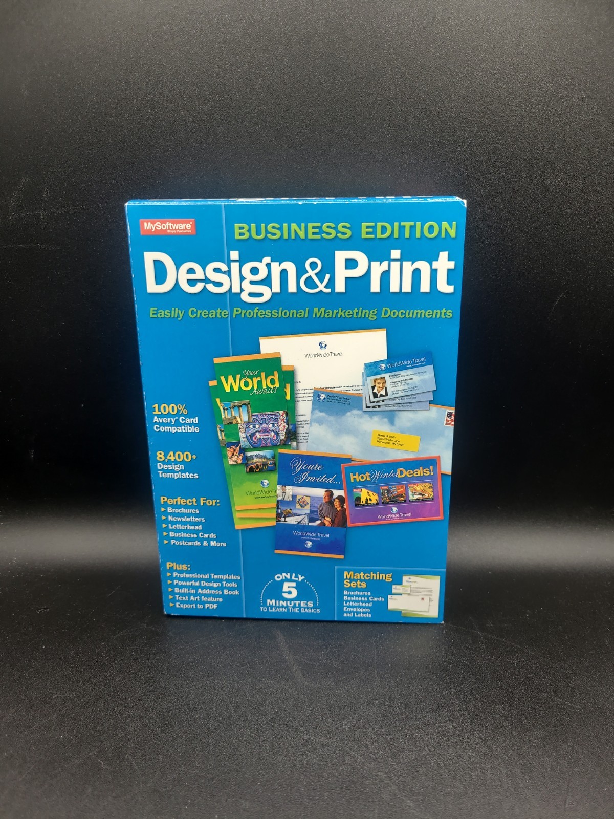 MySoftware Design & Print Business Edition Professional Marketing Document Maker