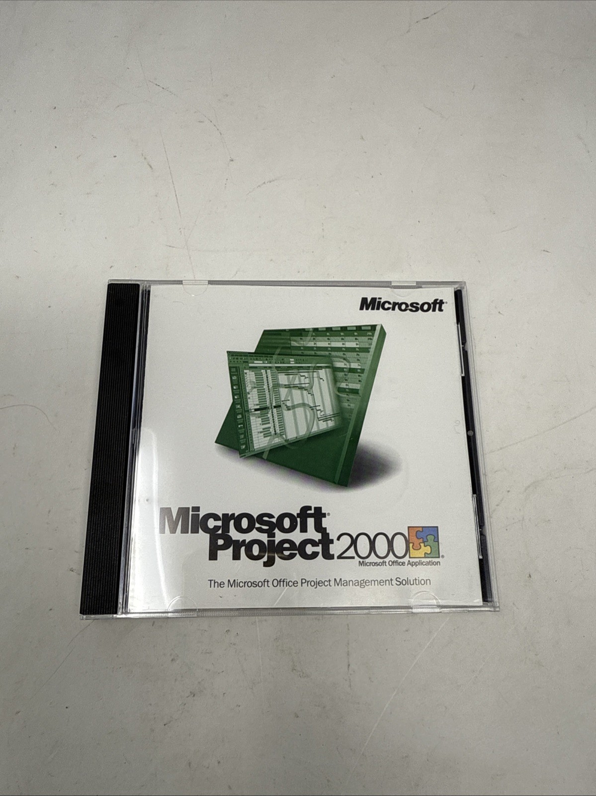 Vintage Microsoft Project 2000 SR-1 With Product CD Key