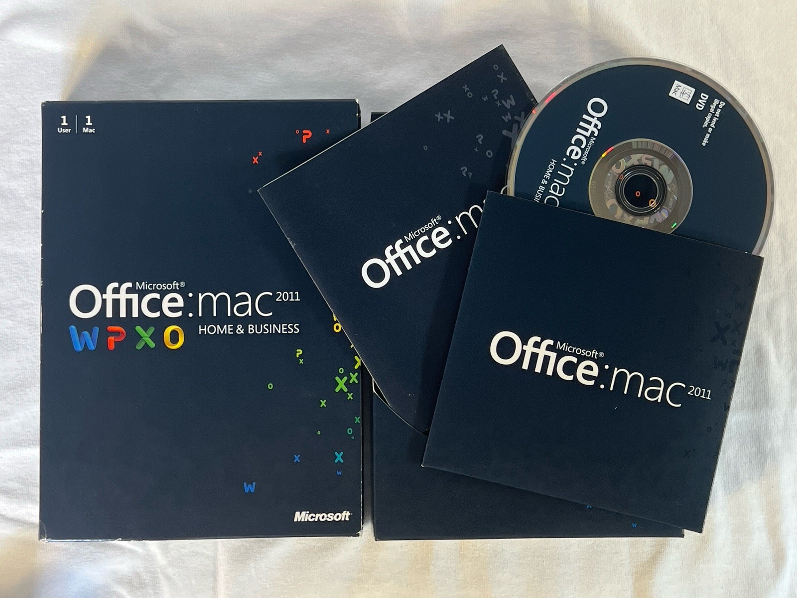Microsoft Office:mac 2011 Home & Business – 1 User / 1 Mac – DVD