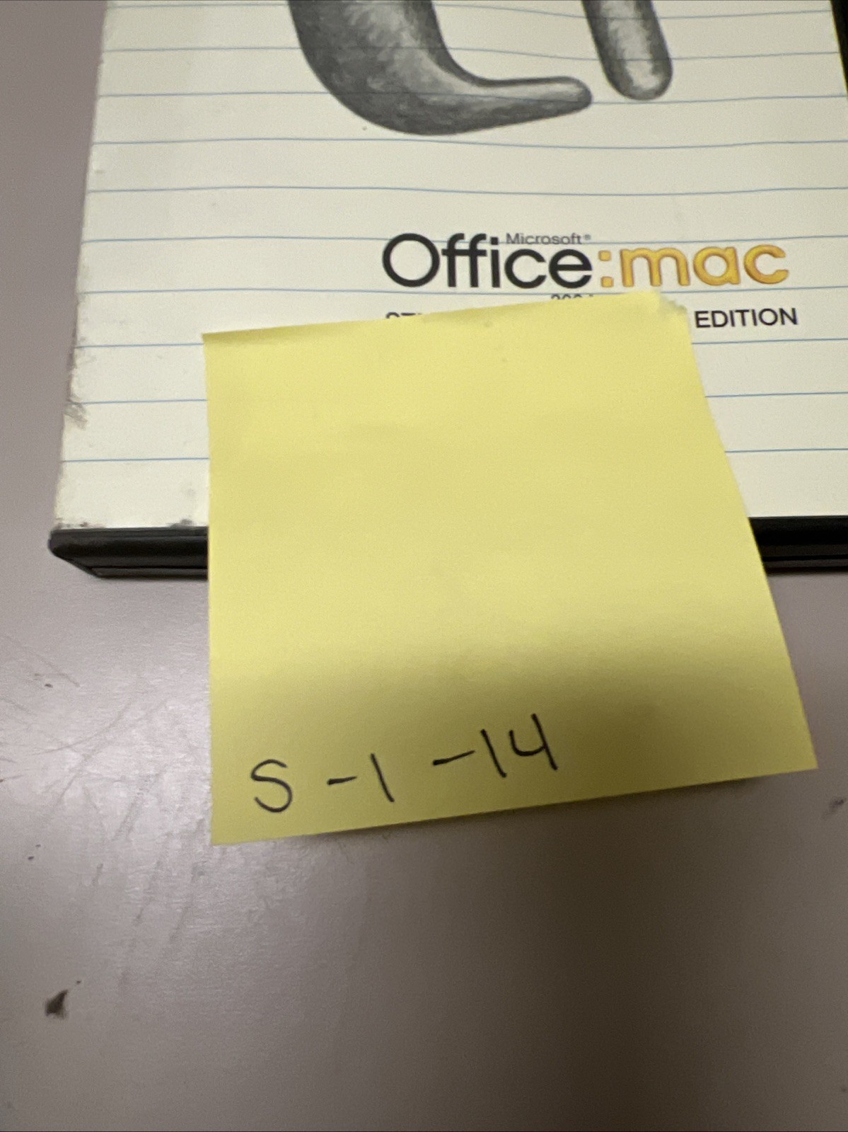 Microsoft Office Mac 2004 Student and Teacher Edition Software 3 Keys w/ Booklet