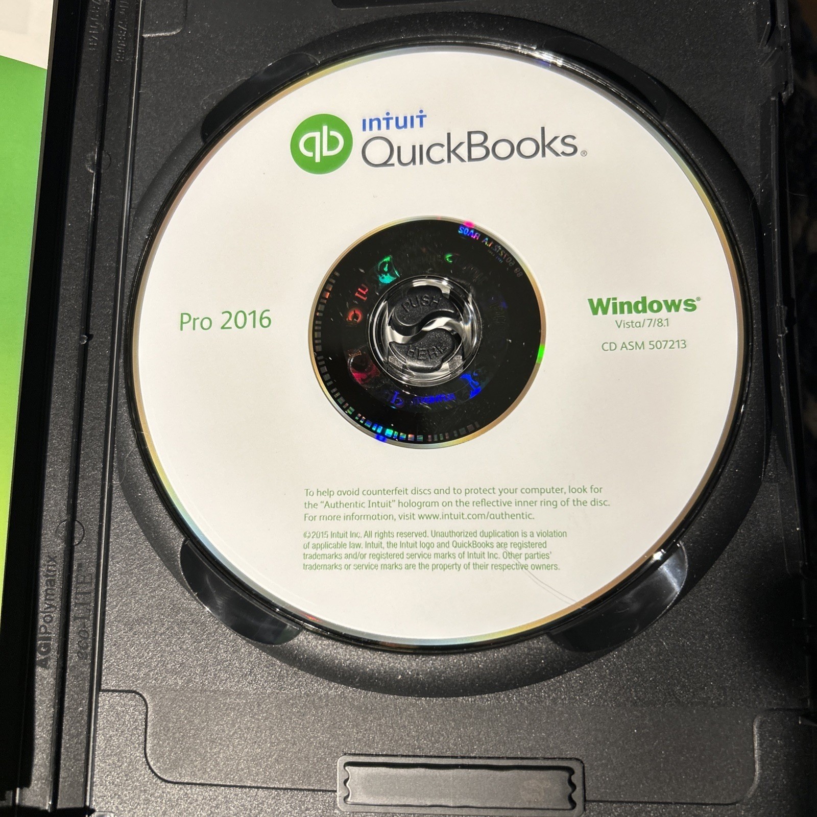 Quickbooks Desktop Pro 2016 Windows Accounting Retail NO SUBSCRIPTION TESTED