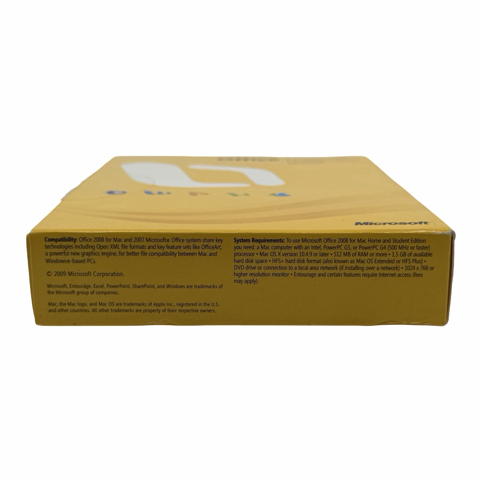 Microsoft Office Mac 2008 Home & Student Edition w/ 3 Product Keys