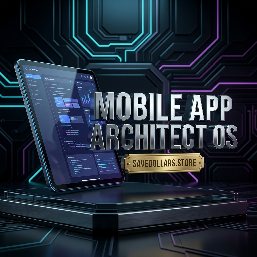 Mobile App Architect OS | AI iOS Android Blueprint (No Code App building)