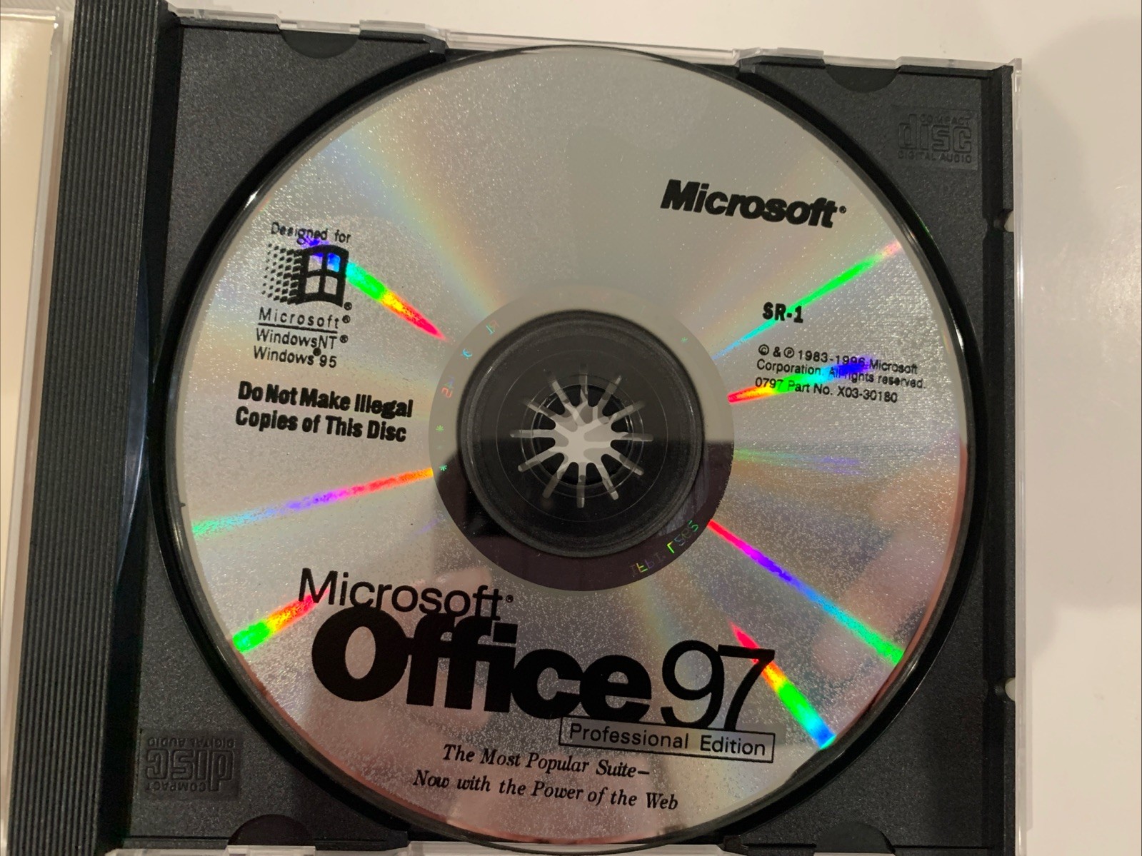 Microsoft Office 97 Professional Edition CD w/ Product Key