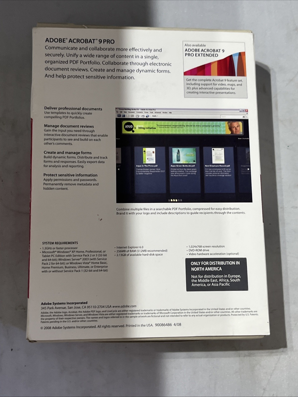 Adobe Acrobat 9 Pro – Upgrade Version For Windows