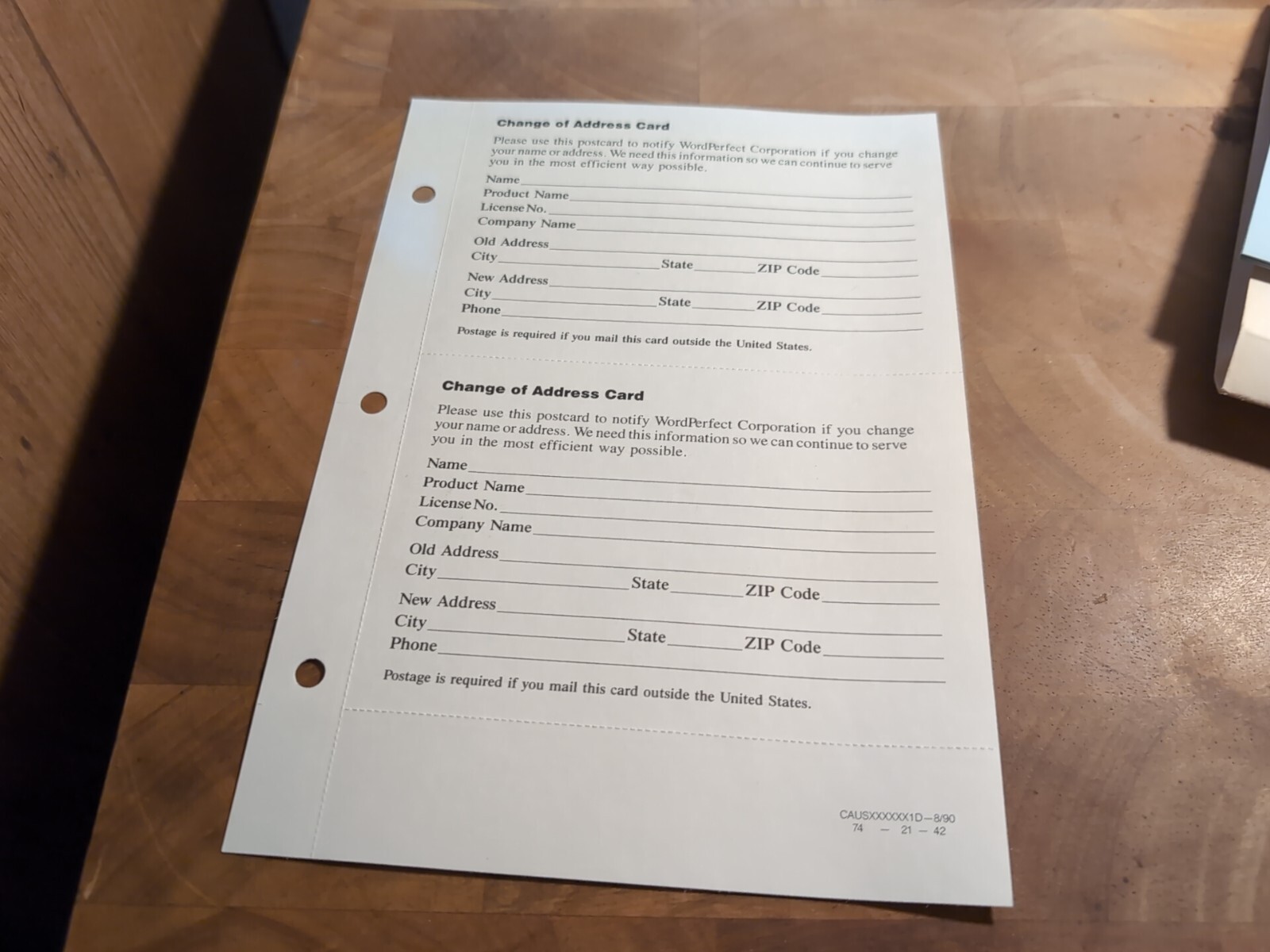 Mysterious Sealed Envelope Copy of WordPerfect, 3.5″ Diskettes?, MS-DOS?