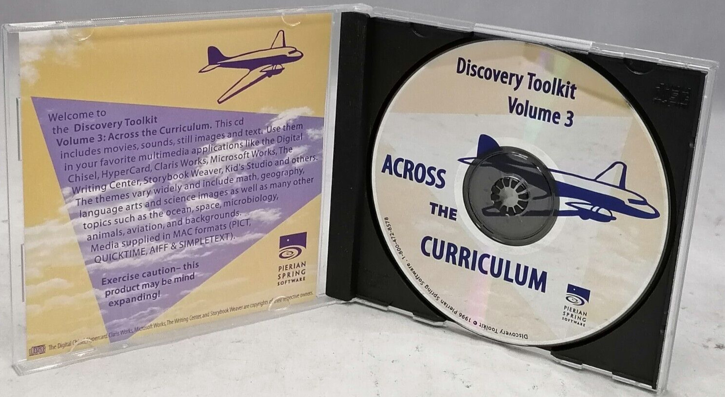 Vintage 1996 Pierian Spring Discovery Toolkit Volume 3