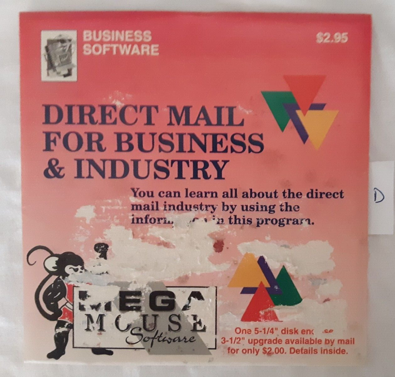 Direct Mail for Business & Industry retro 5.25″ floppy FREE SHIPPING 94 SEE NOTE