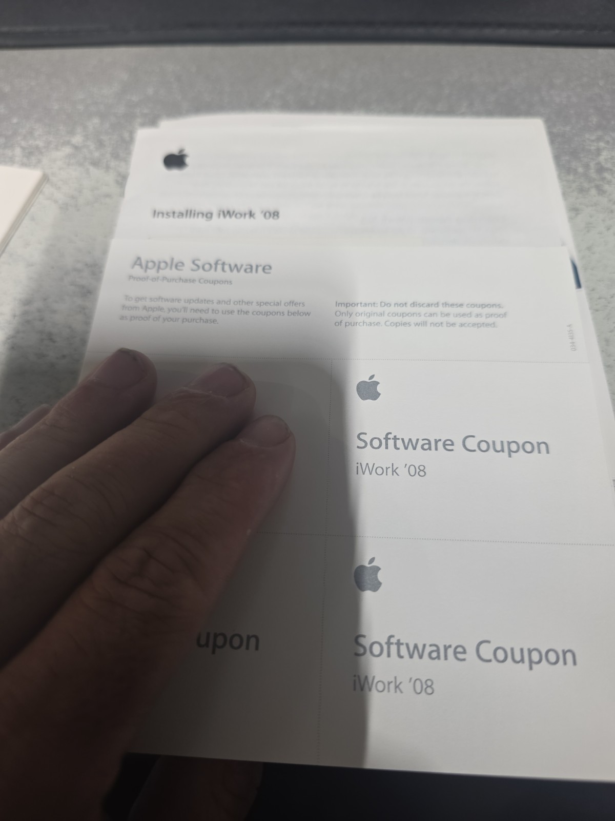 Apple – iWork ’08. PC, Mint, Free Shipping