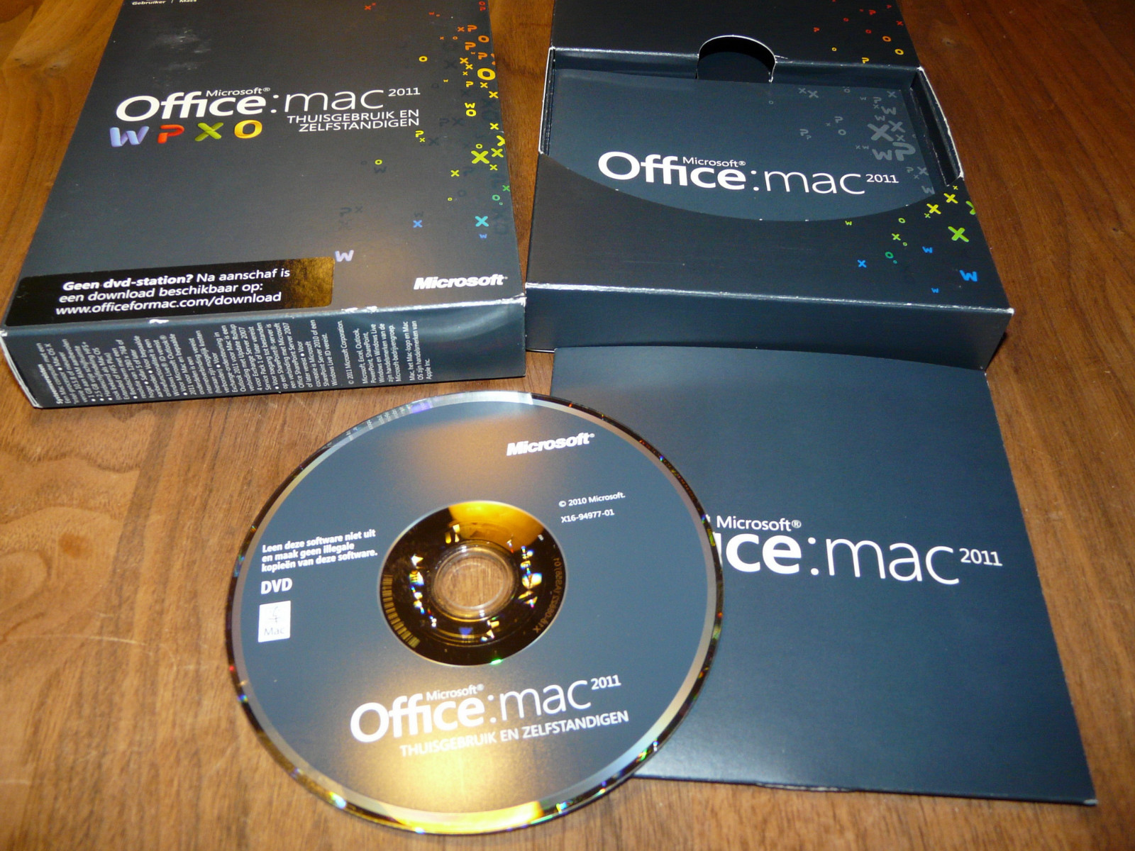 Microsoft Office Mac 2011 2-Liz. Home & Business Dutch Full Version dutch