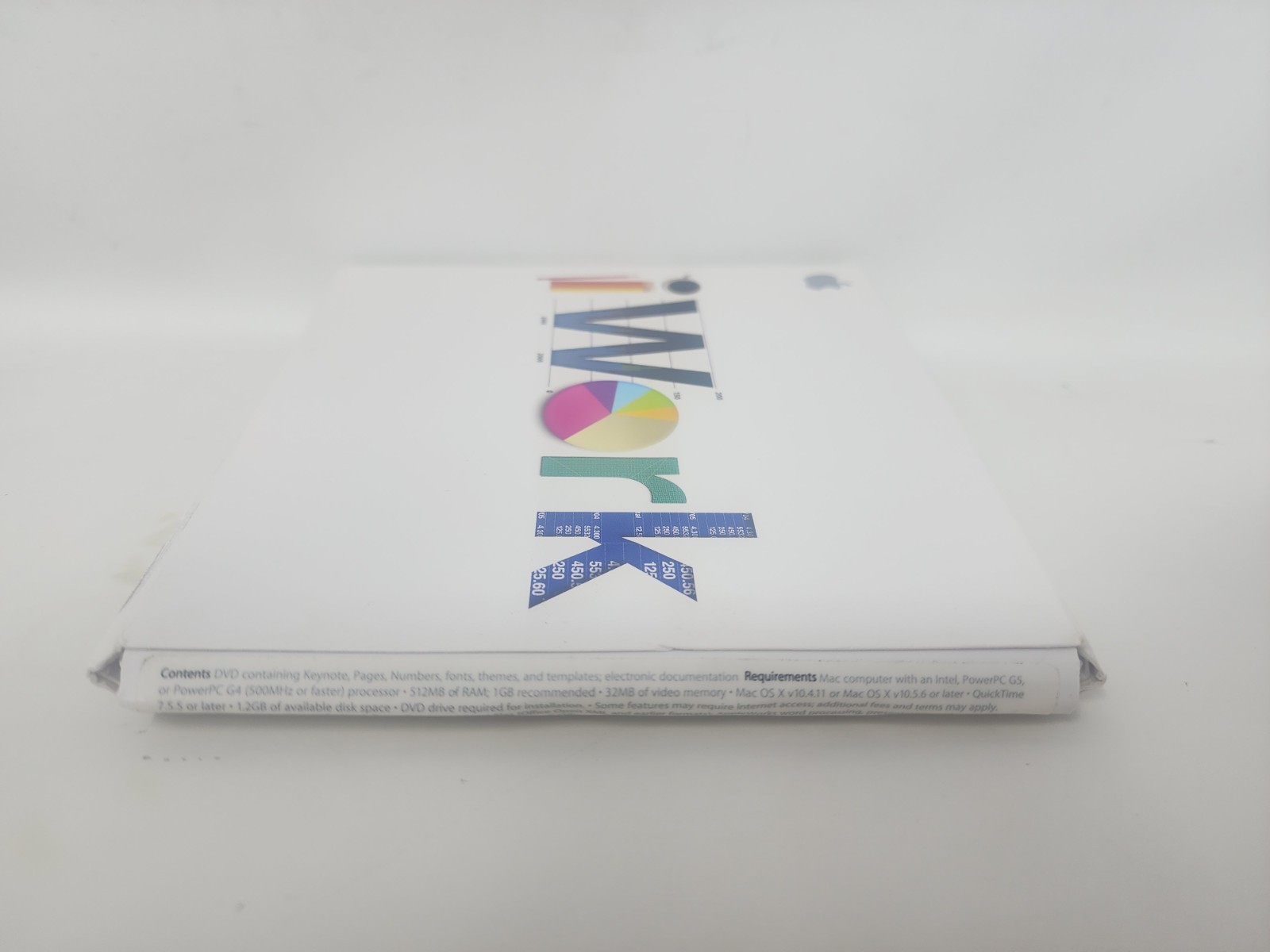 Apple iWork ’09 Full Version CD for Mac MB942Z/A Used