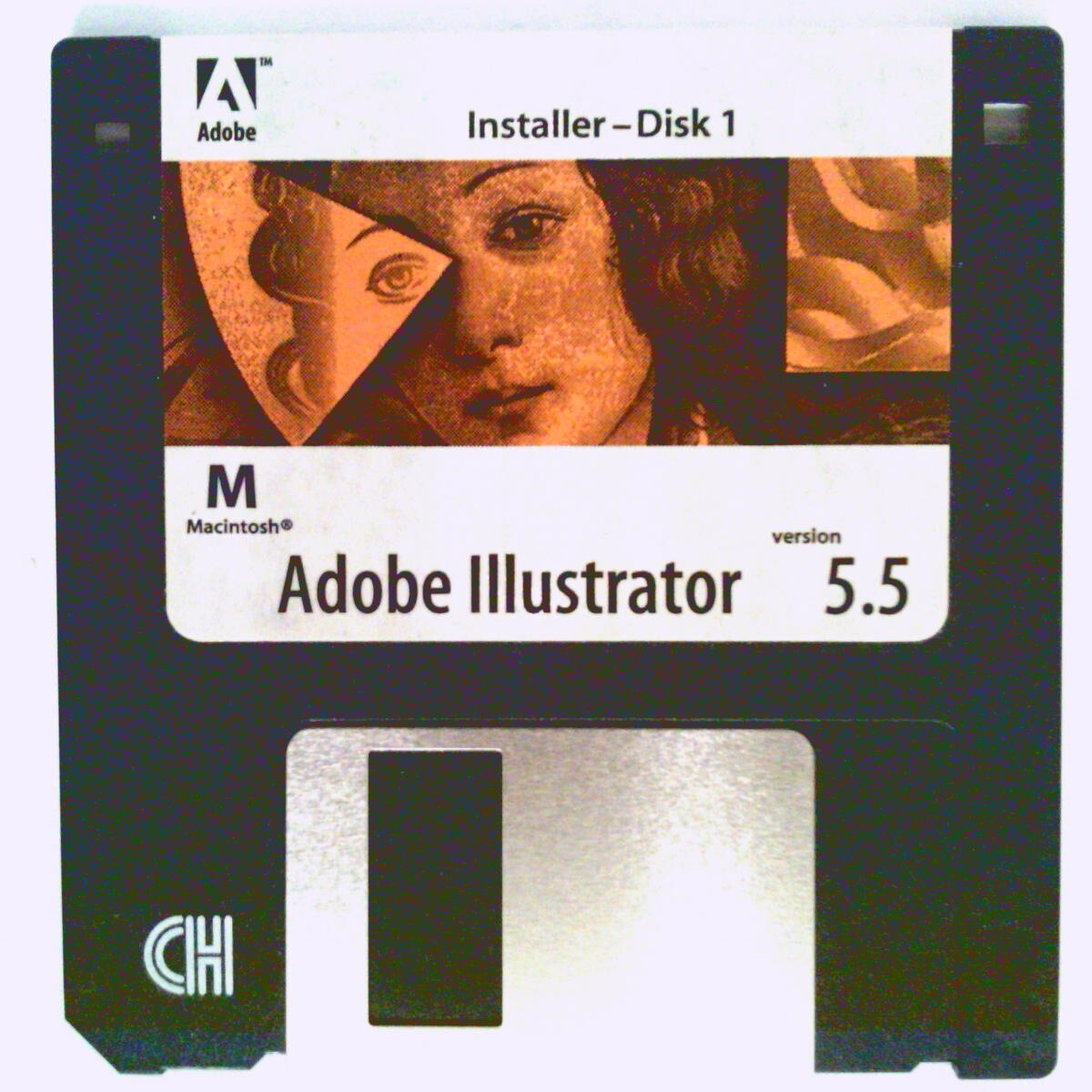 ✅ Adobe Illustrator~5.5~Macintosh~1994~3.5″ Floppy Disks