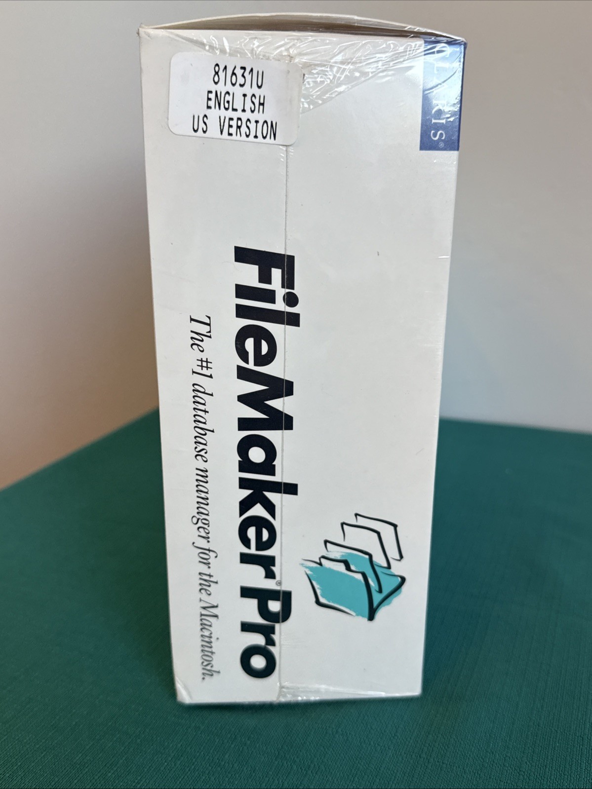 Vintage Claris FileMaker Pro Macintosh Software Sealed Promotional Copy NOS 1990