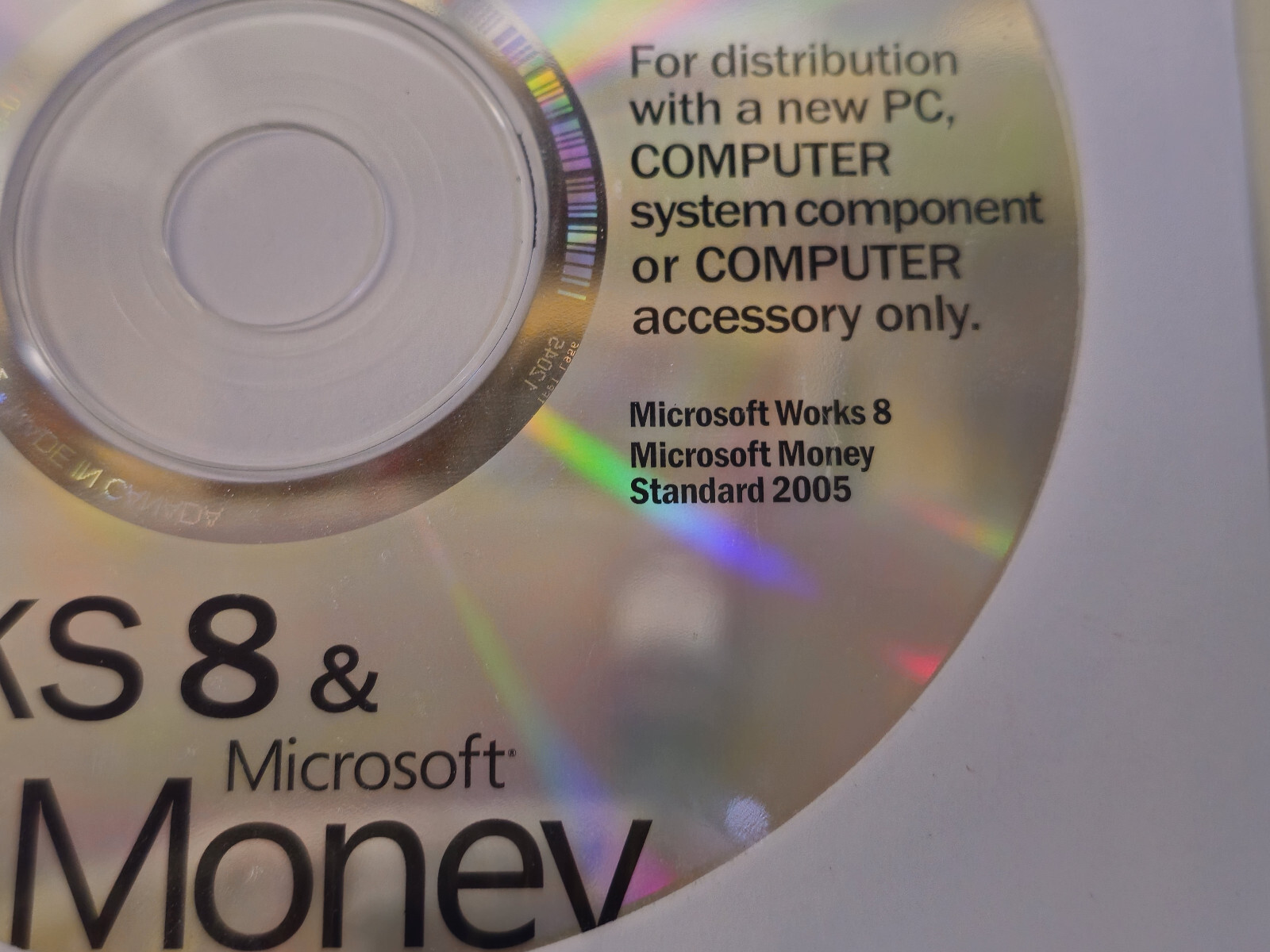 NEW SEALED Microsoft Works 8.5 & Money Standard 2005 + MORE