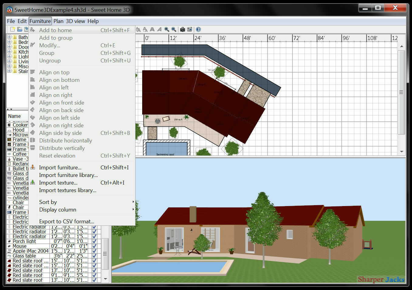 NEW & Fast Ship! Sweet Home 3D Interior Design Decorator Modeling – PC Disc