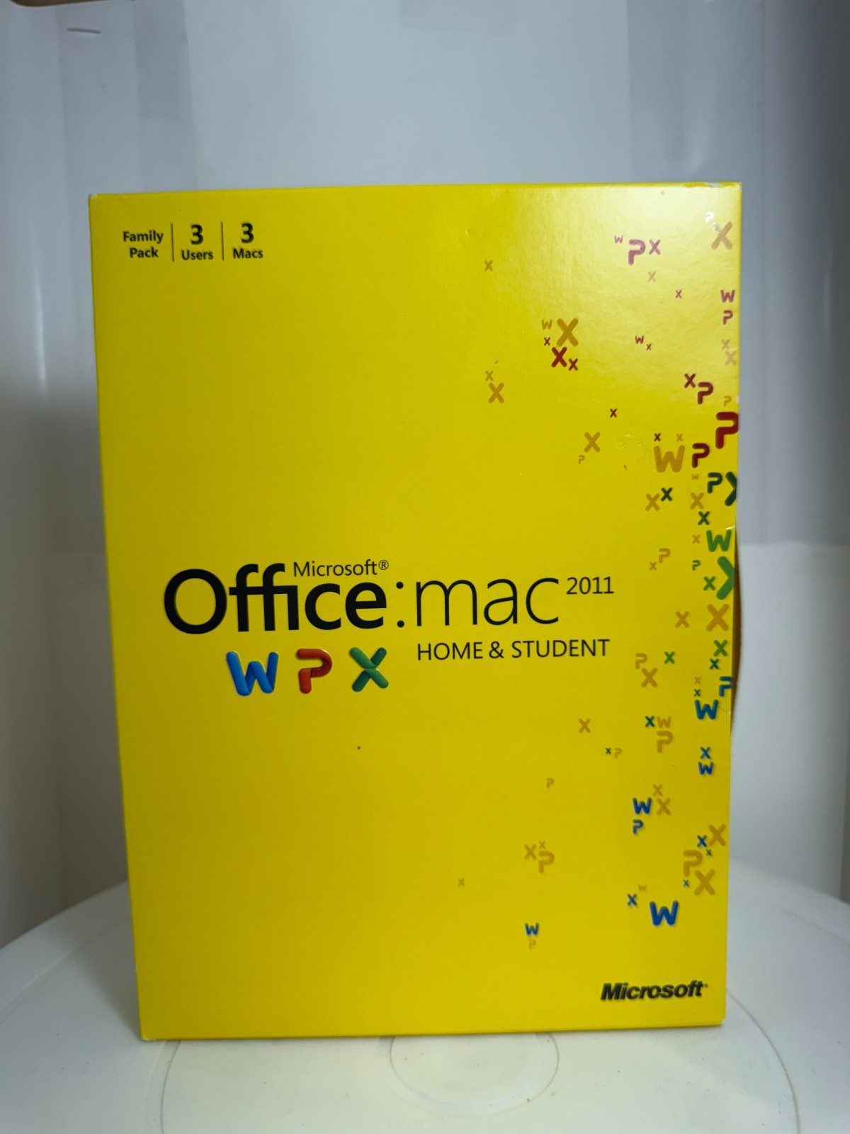 Microsoft Office Mac 2011 Home & Sudent Family Pack Installation DVD