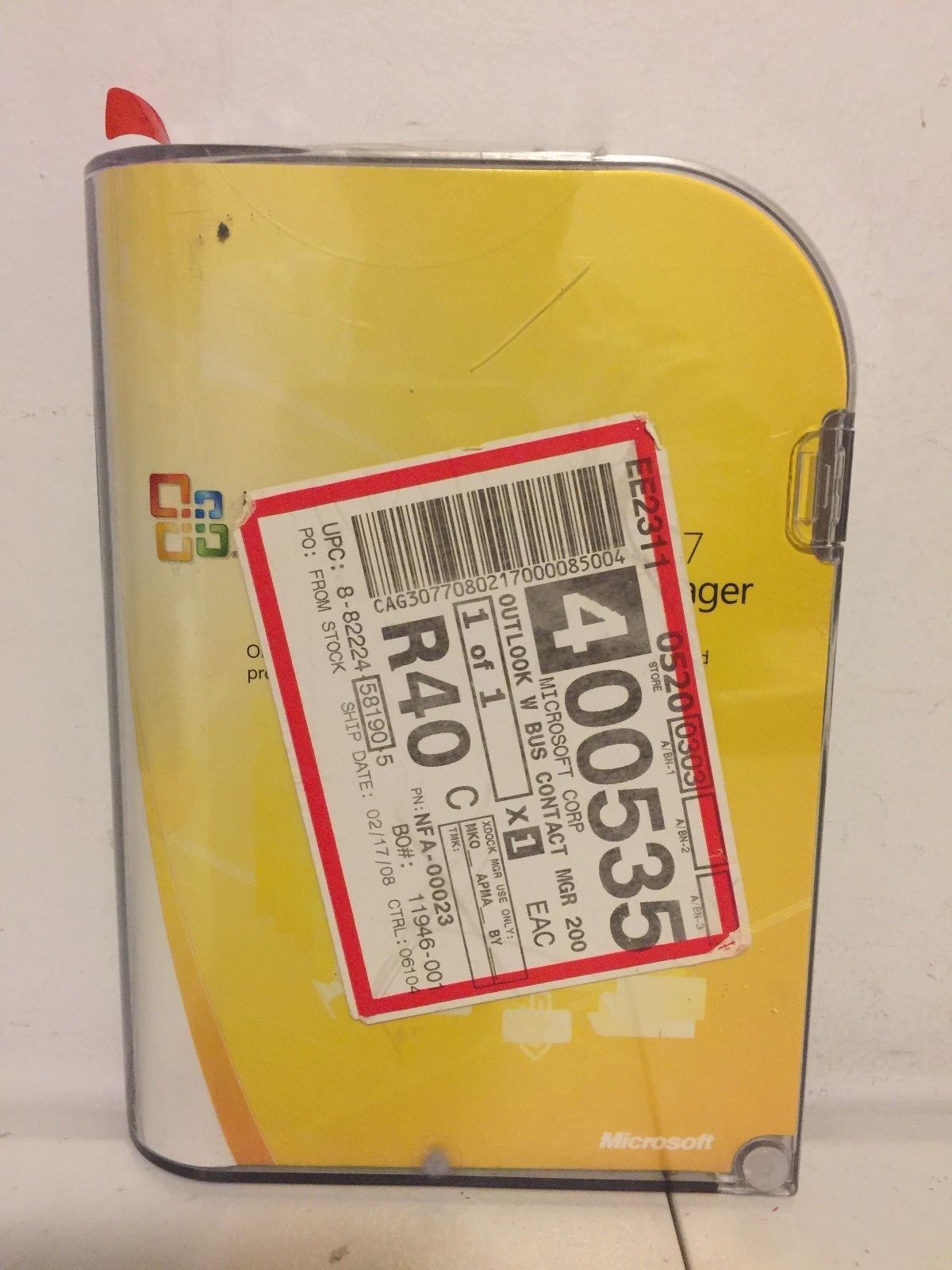 Office Outlook 2007 with Business Contact Manager (EN) Microsoft NFA-00023