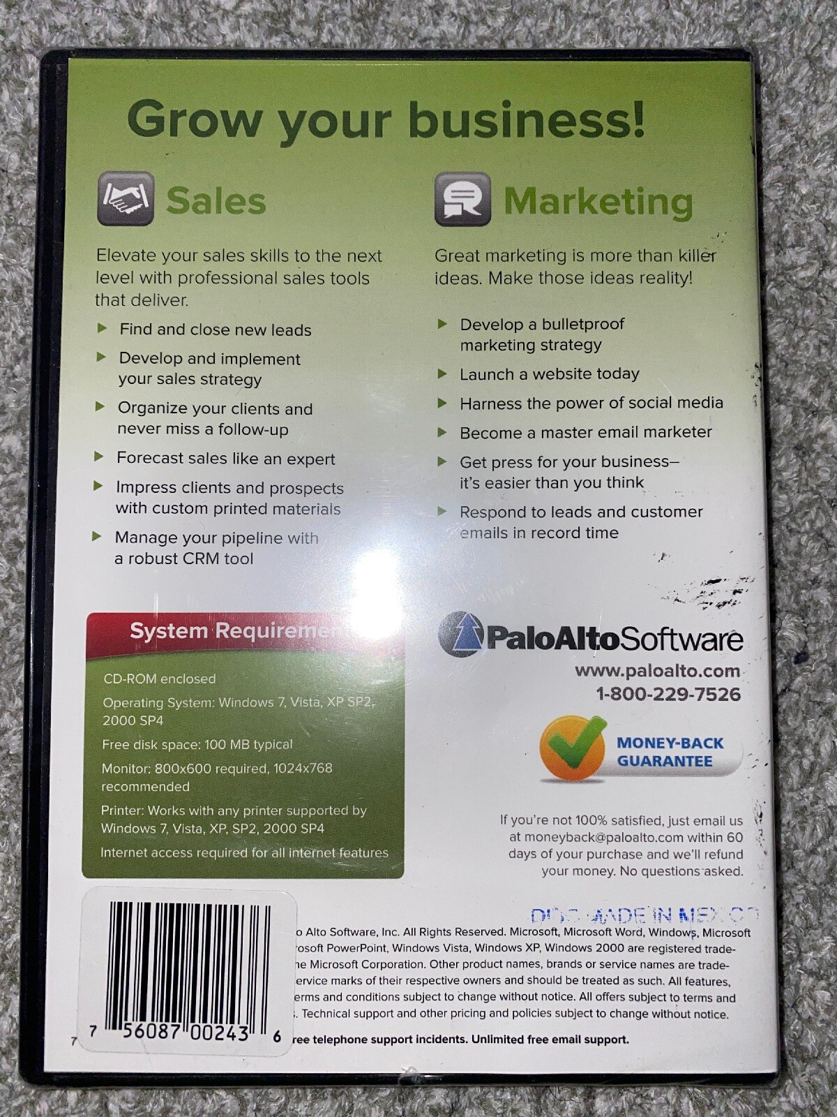 PaloAltoSoftware Sales and Marketing Pro Software-Software Only No License Key