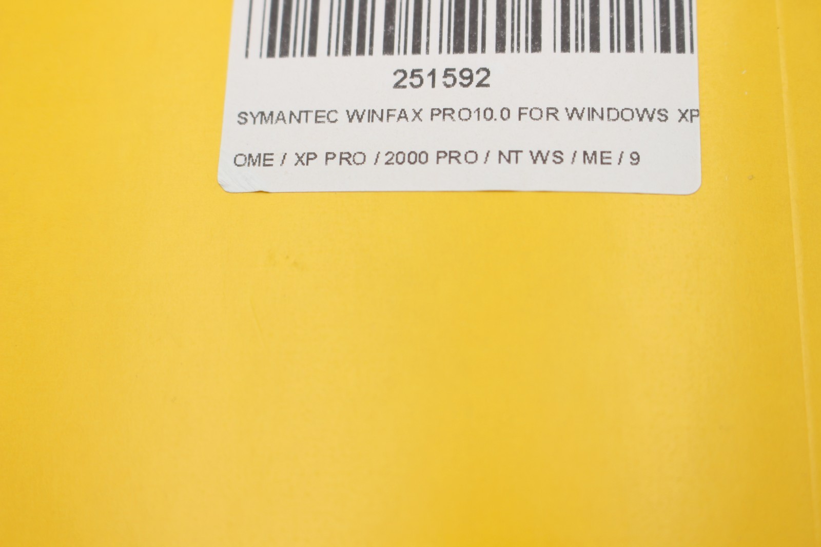SYMANTEC WinFax PRO 10 for Windows 95 NT Send Receive Fax Faxes Software RETRO