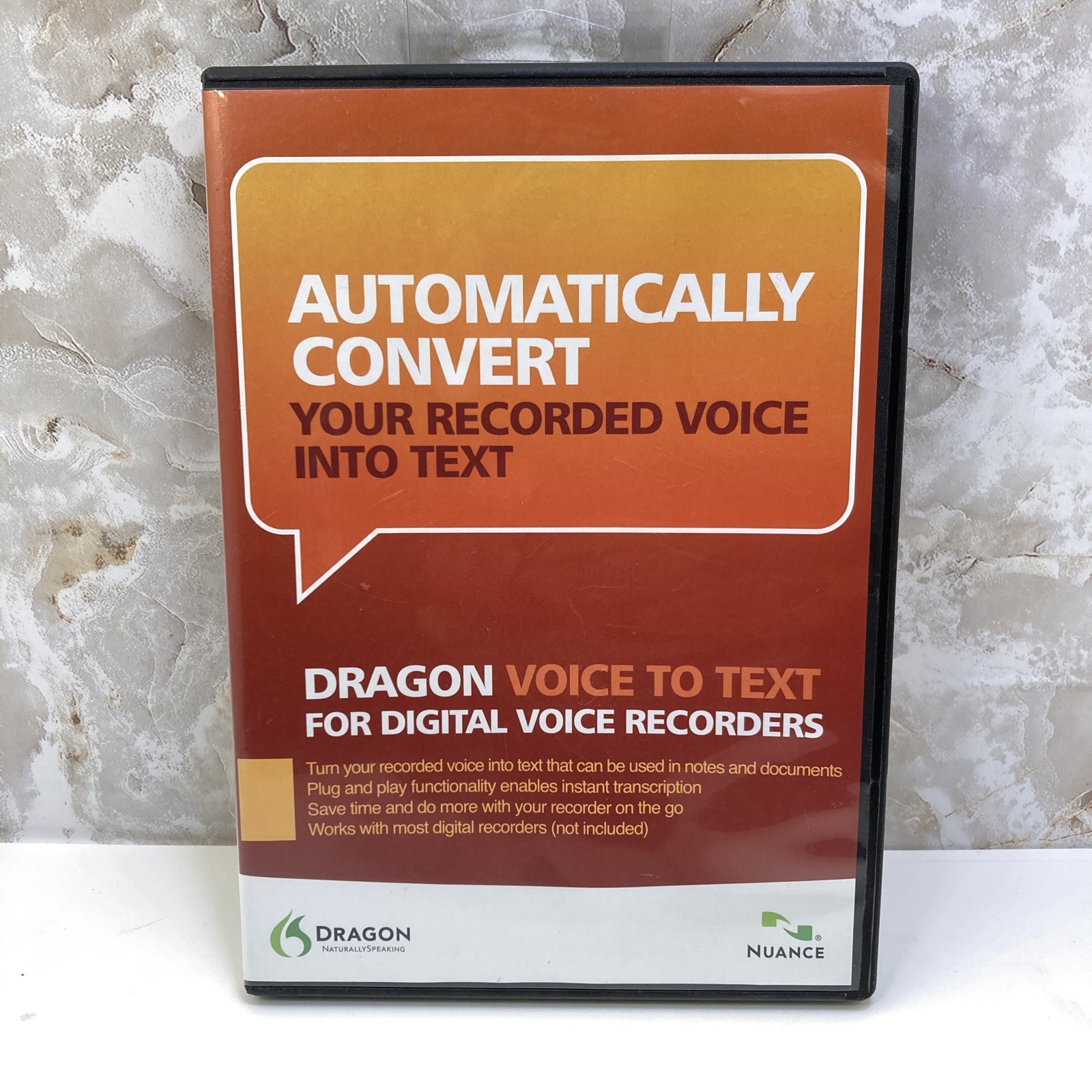 Dragon Voice to Text for Digital Voice Recoders- Turn Talk to Text