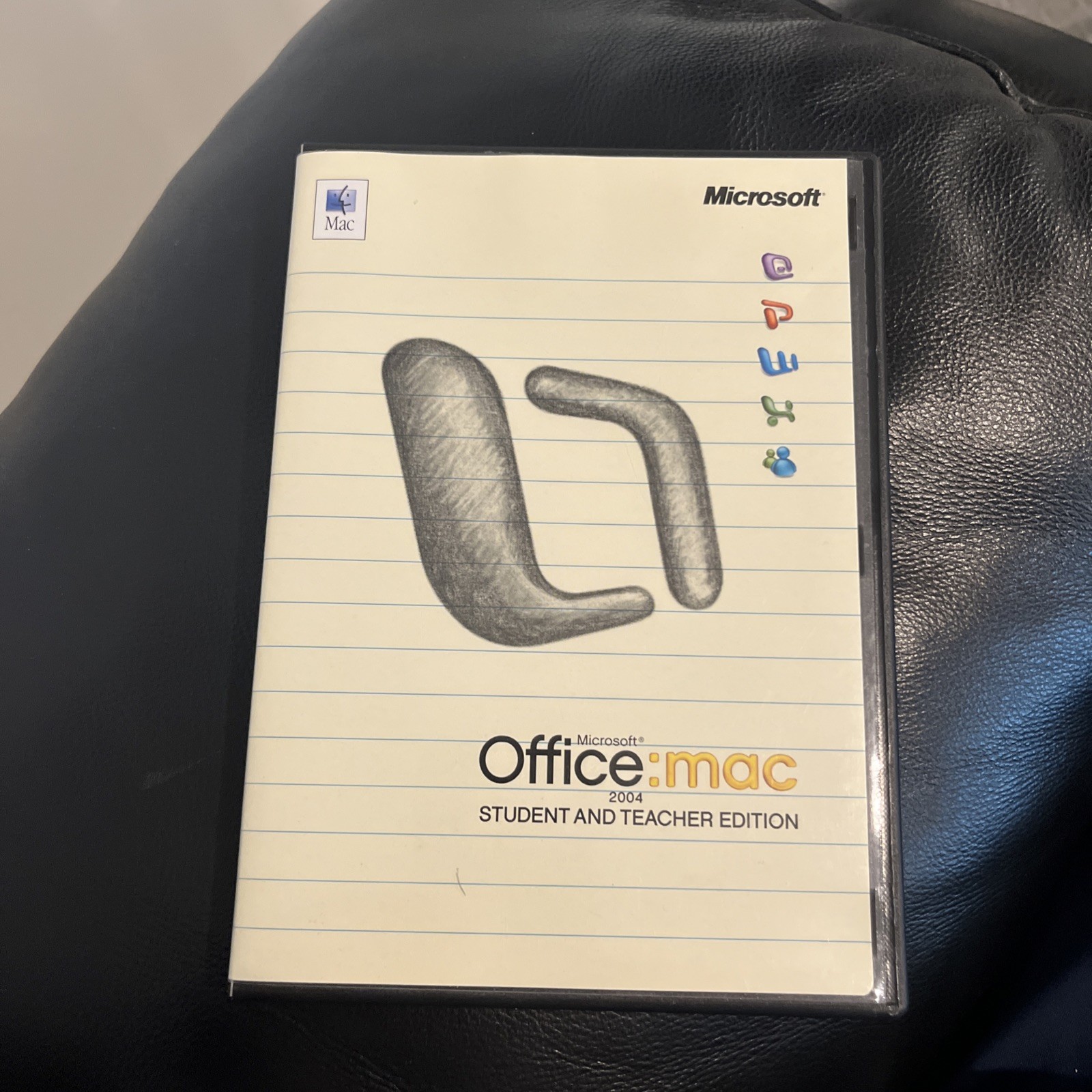 Microsoft Office 2004 APPLE Mac Student and Teacher Edition Product Keys Manual