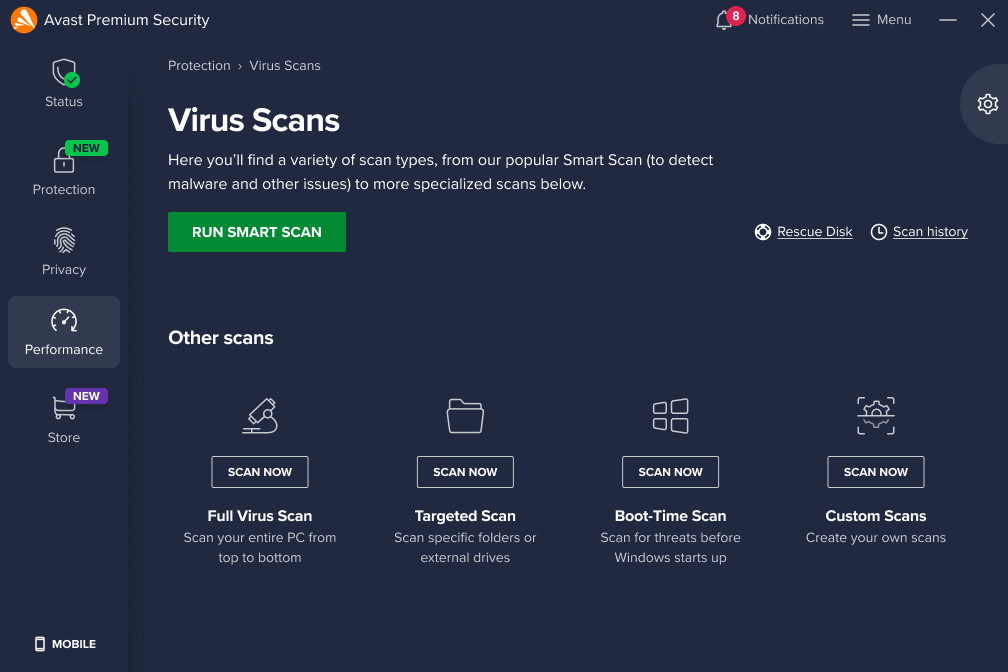Avast Premium Security Multi-Devices 10 Devices 1 Year – 5 Minute EMAIL Delivery