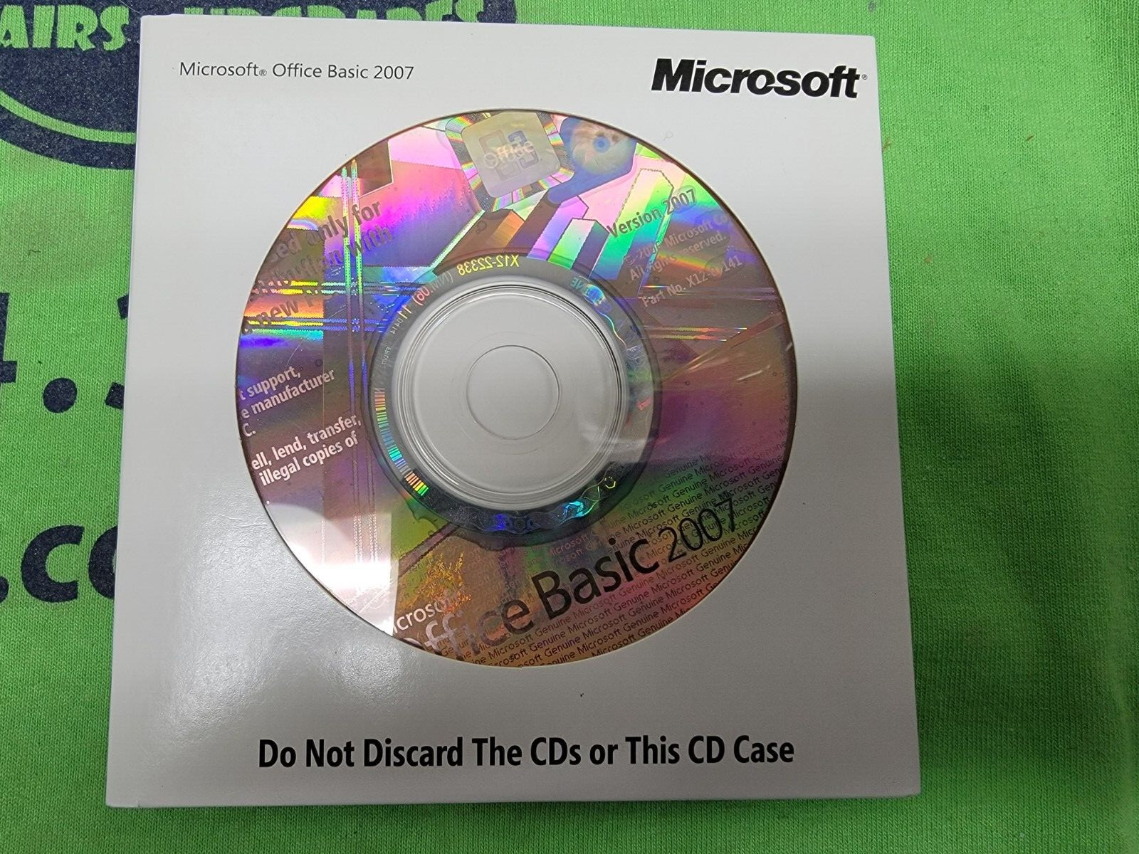 Microsoft Office Basic 2007 with Product Key – PC DVDROM