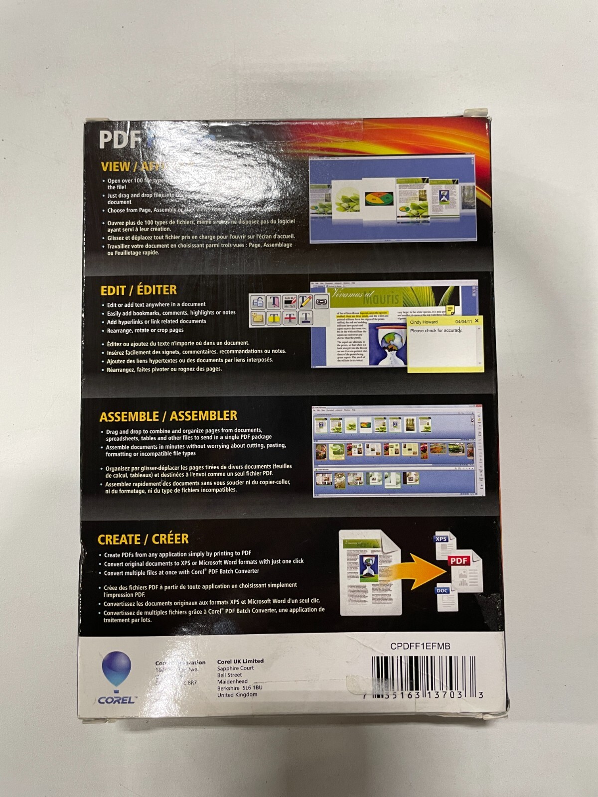 Corel PDF Fusion – Complete Product – 1 User – Standard