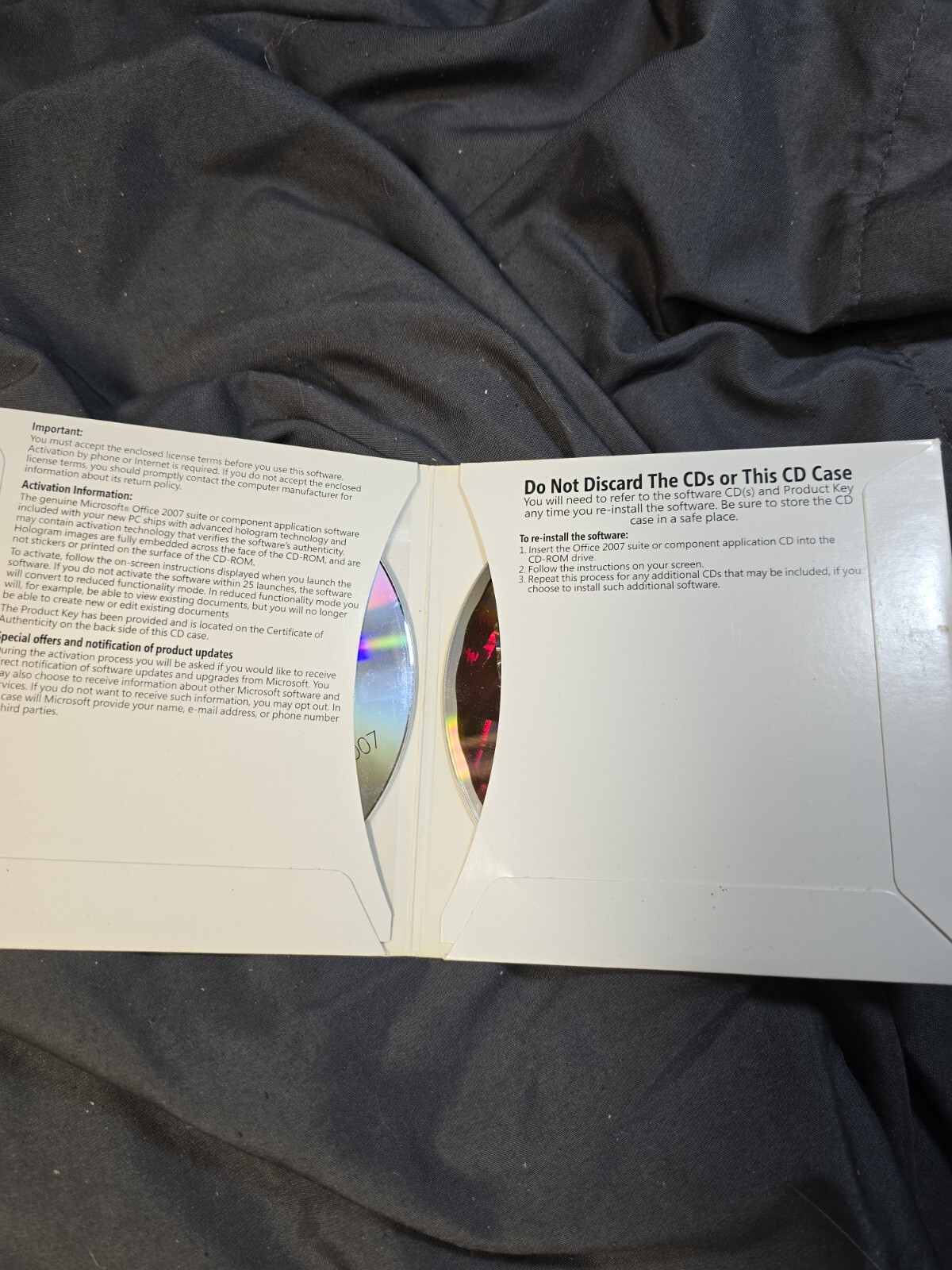 MS Microsoft Office 2007 Small Business Edition SBE Full English Ver