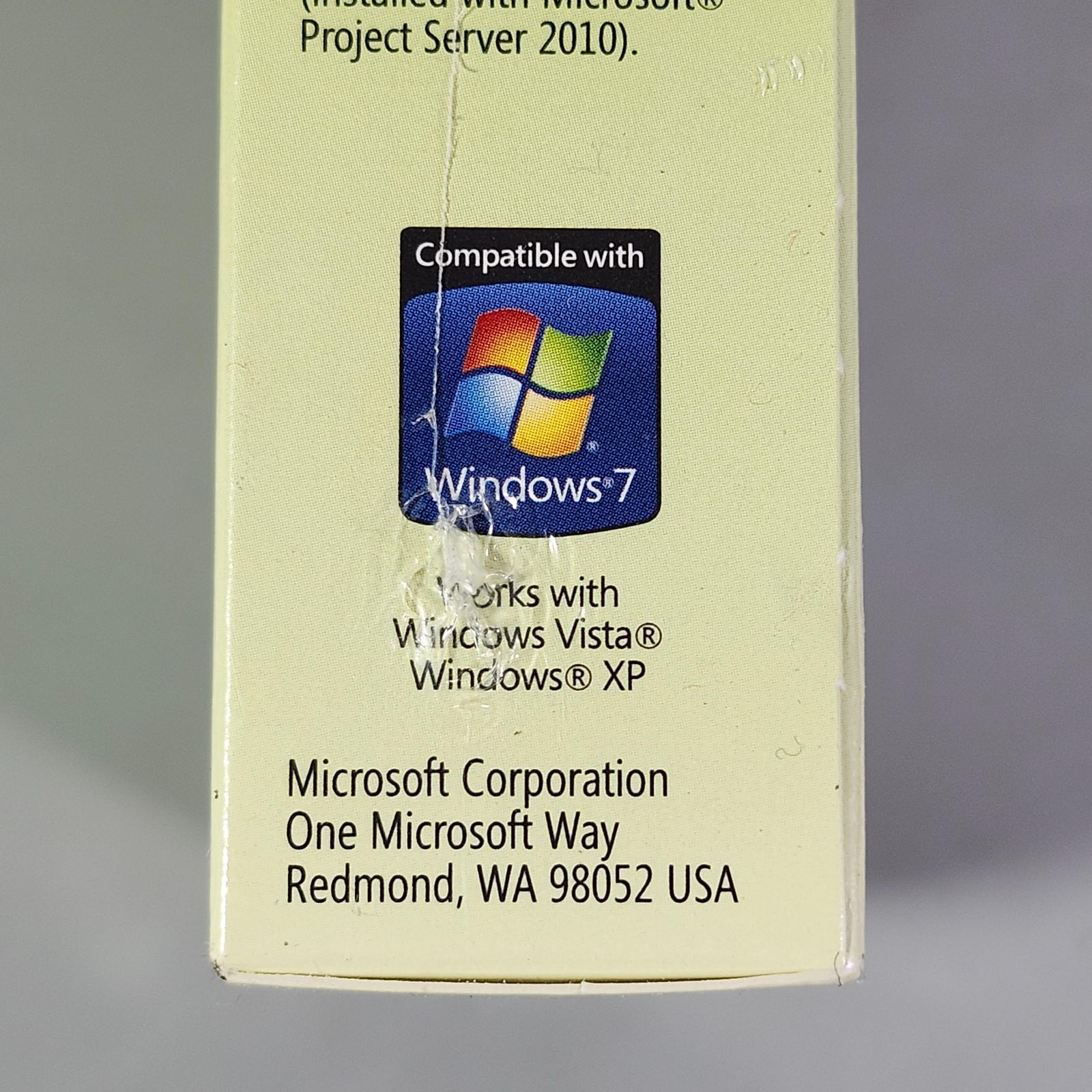 Microsoft Project Standard 2010 DVD Work Management Tool Windows Vista XP Sealed