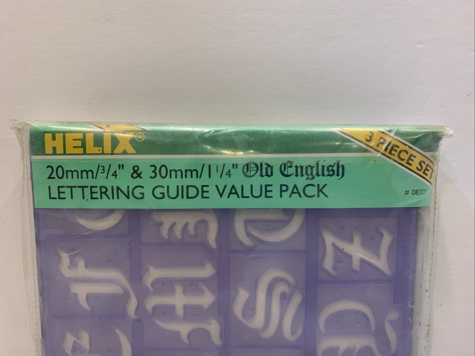 Helix Old English Value Pack, 3 Pieces, Assorted (08301) Brand New!