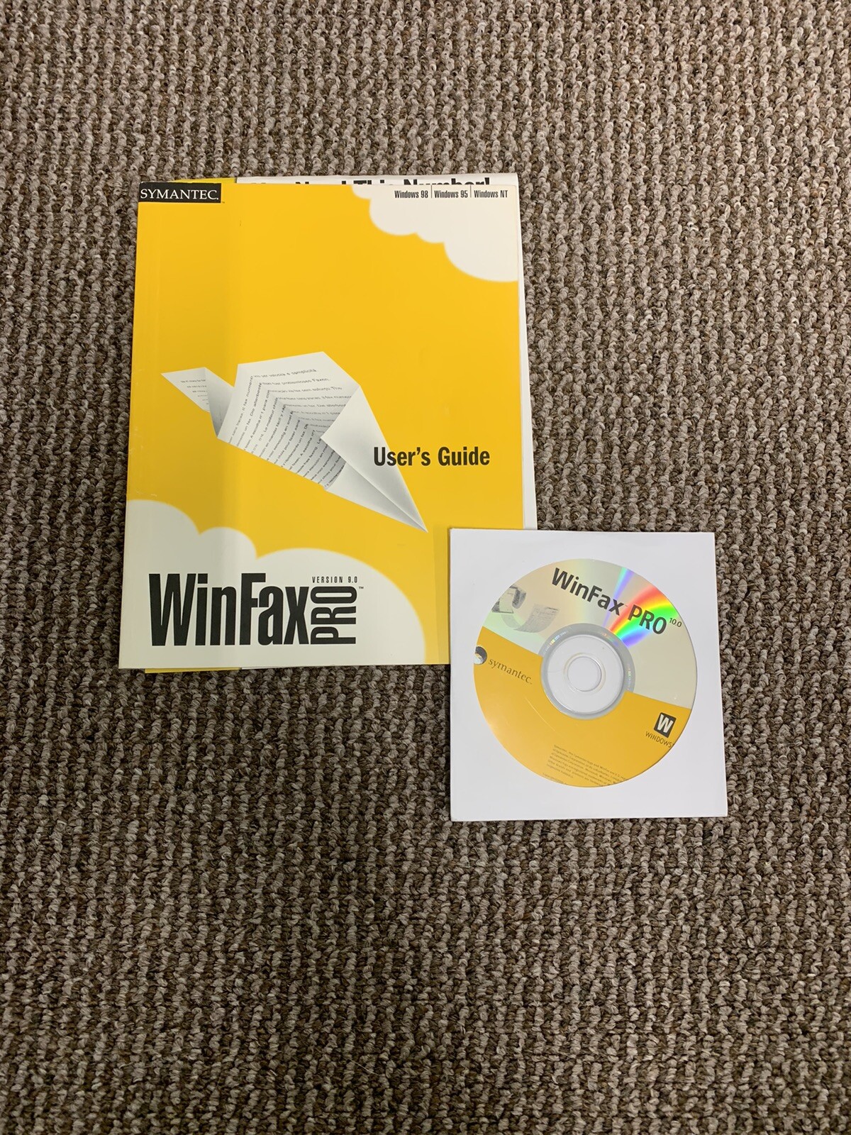Symantec WinFax Pro Version 9.0 Windows 98, 95 And NT
